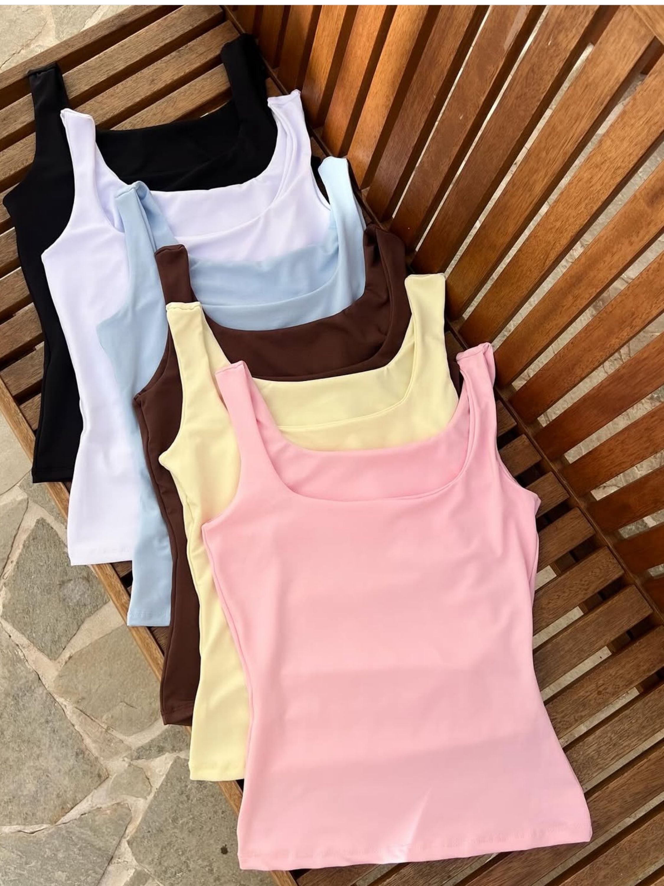 Blusa básica Suplex