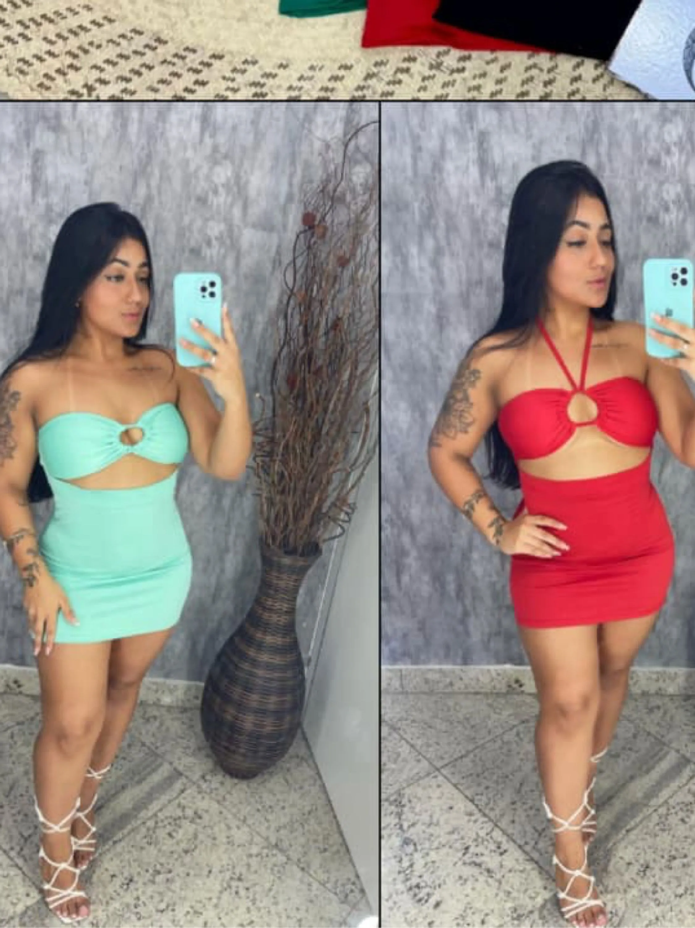 Vestido curto suplex