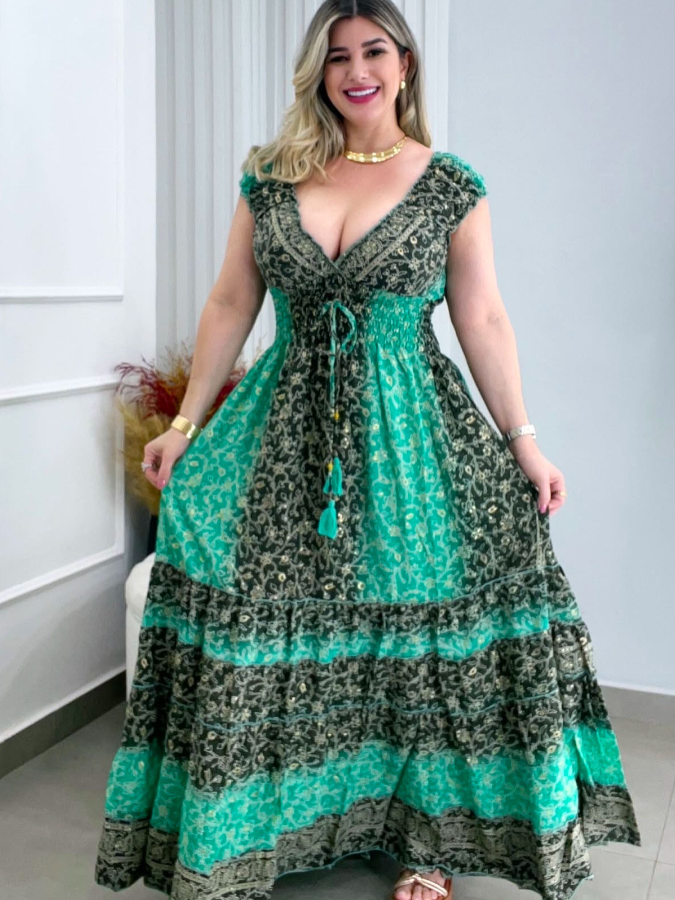 Vestido costa Elastex