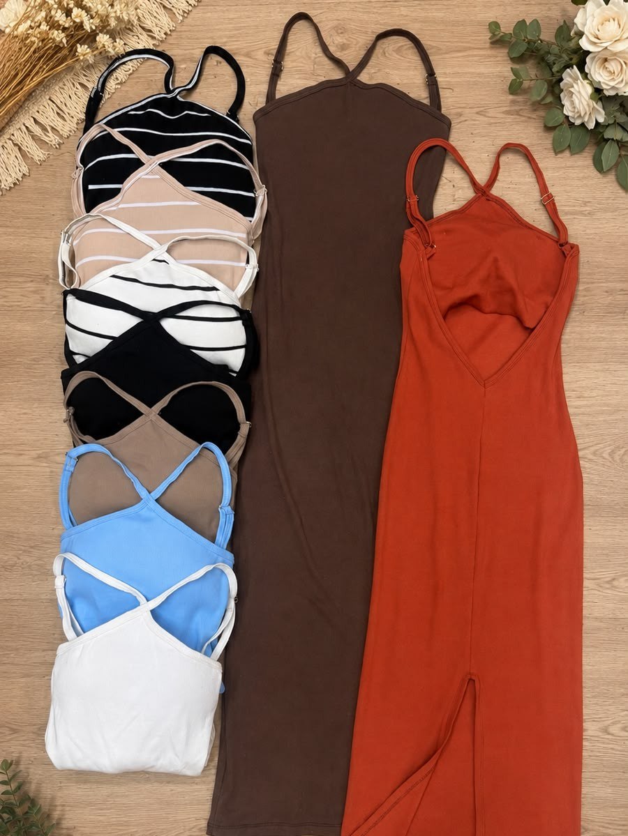 Vestido regulagem