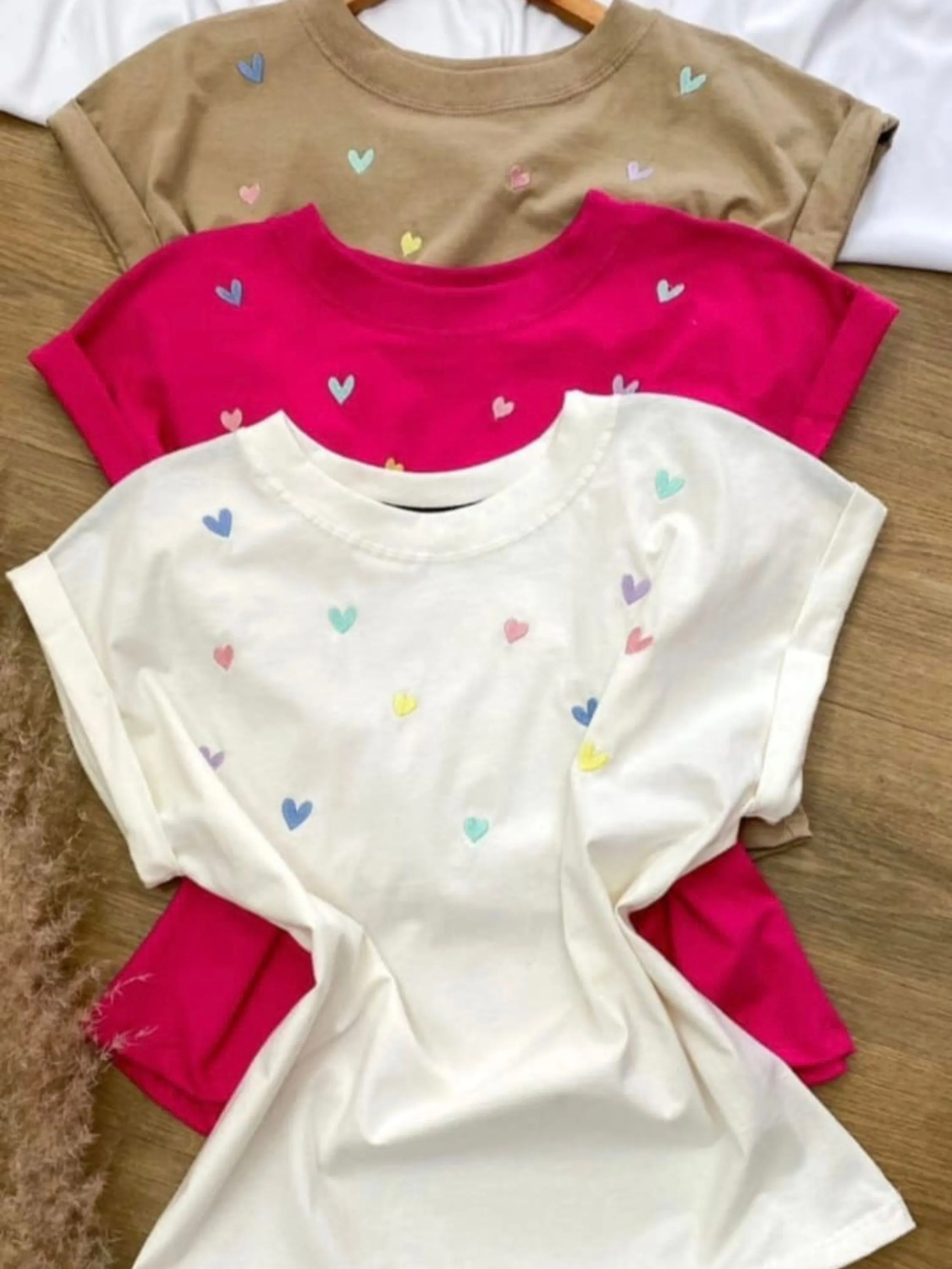 Camiseta coração