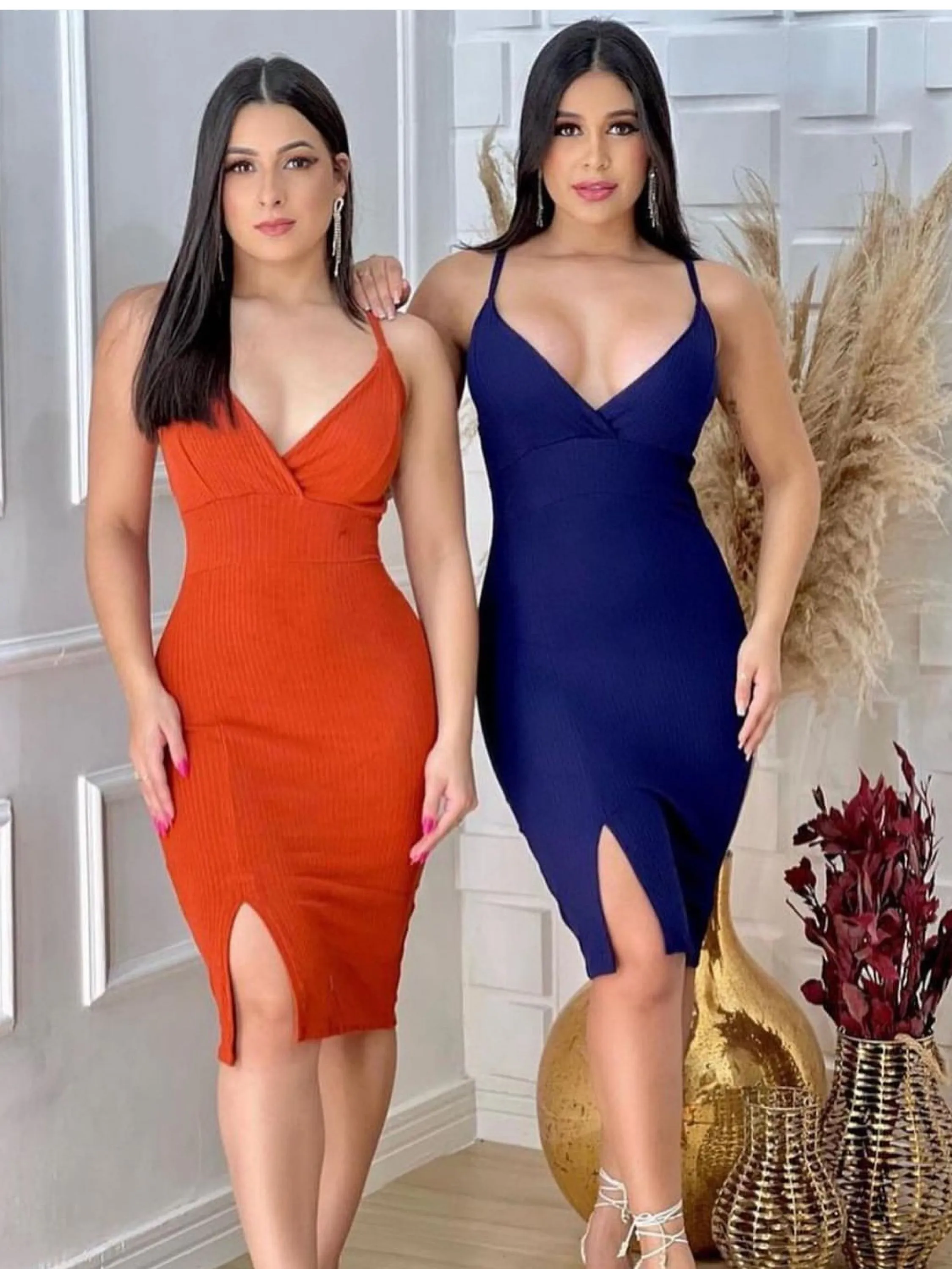 Vestido fenda