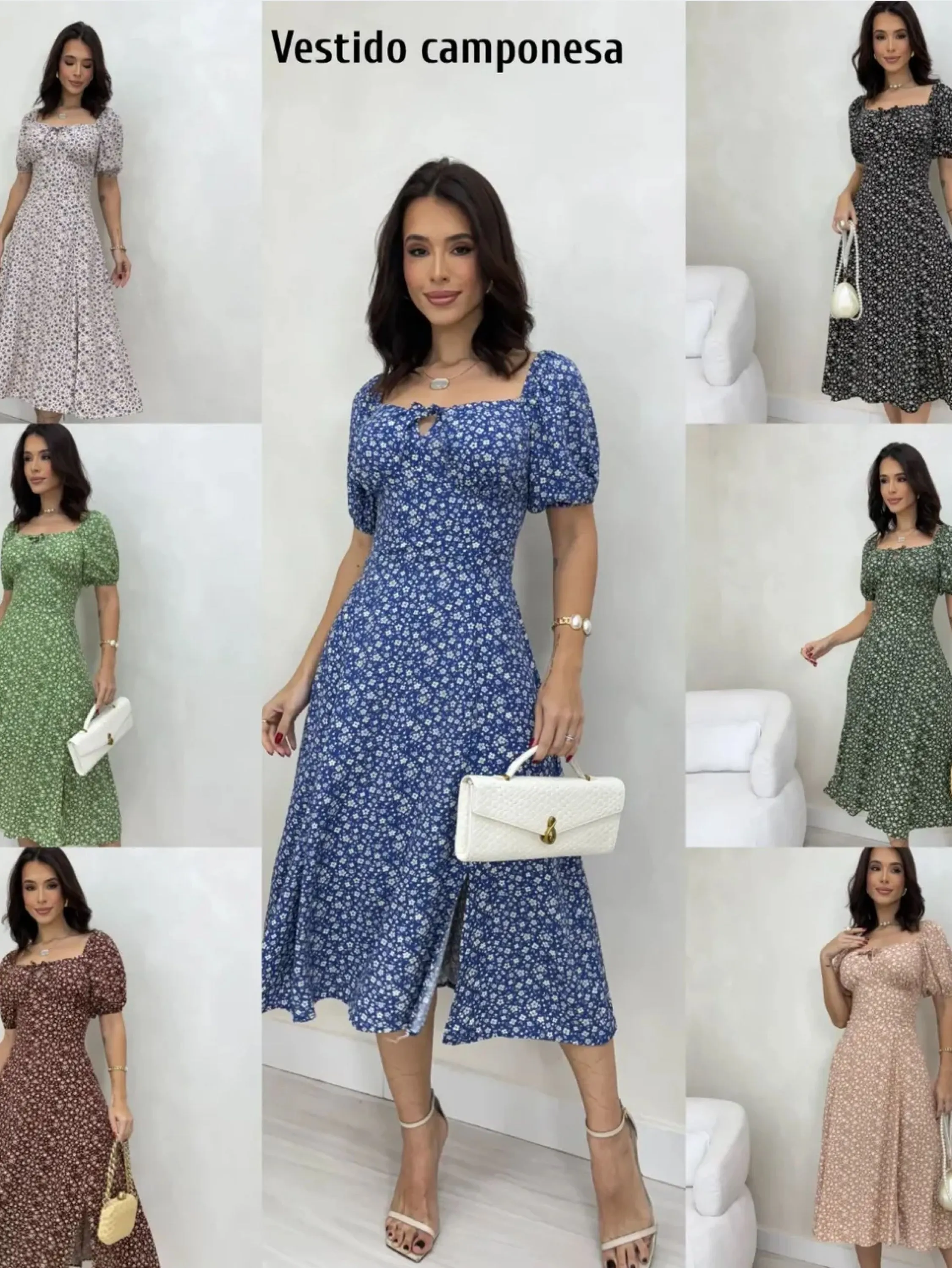 Vestido camponesa