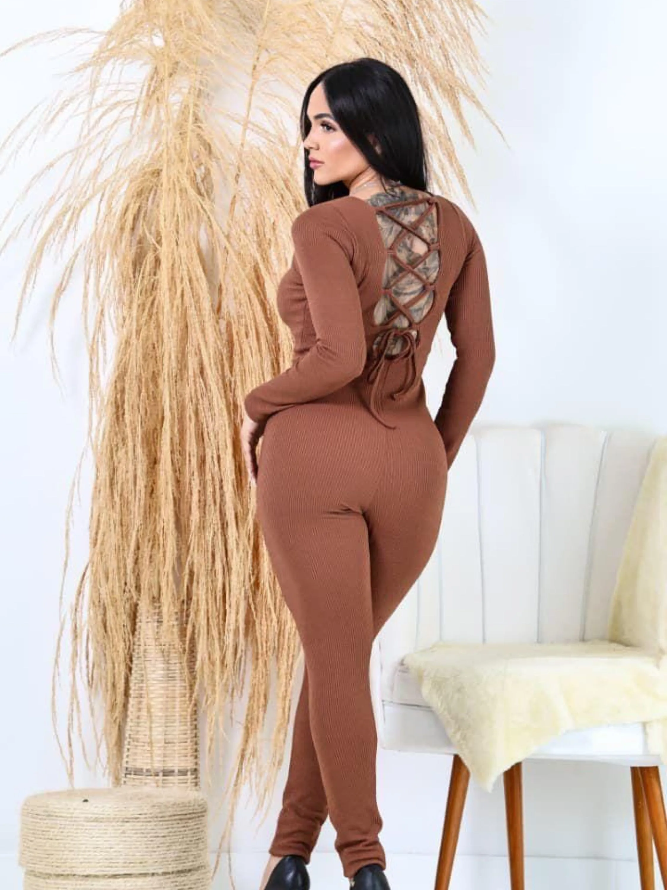 Macacão costa aranha