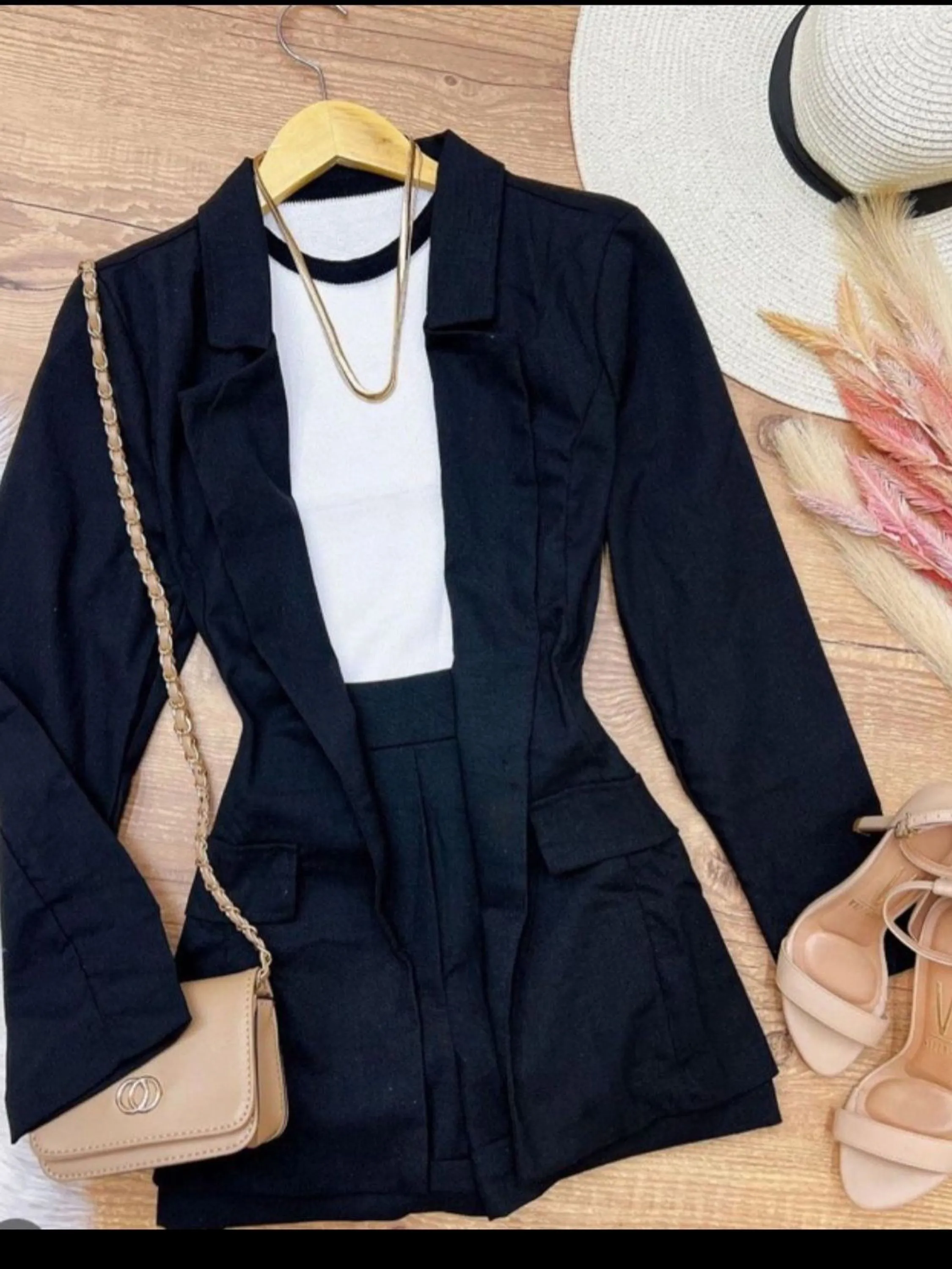 Conjunto blazer +shorts