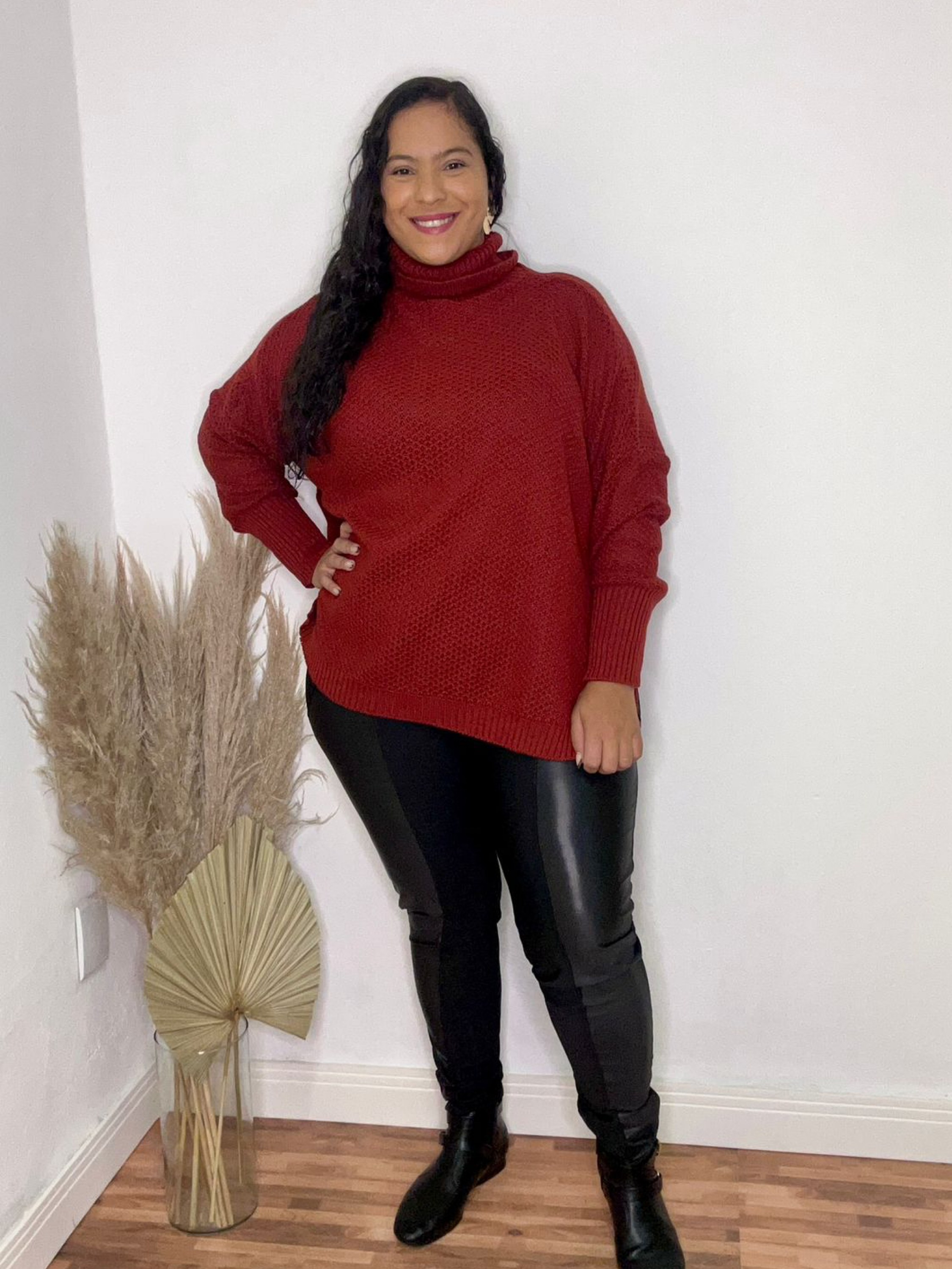 Poncho tricot