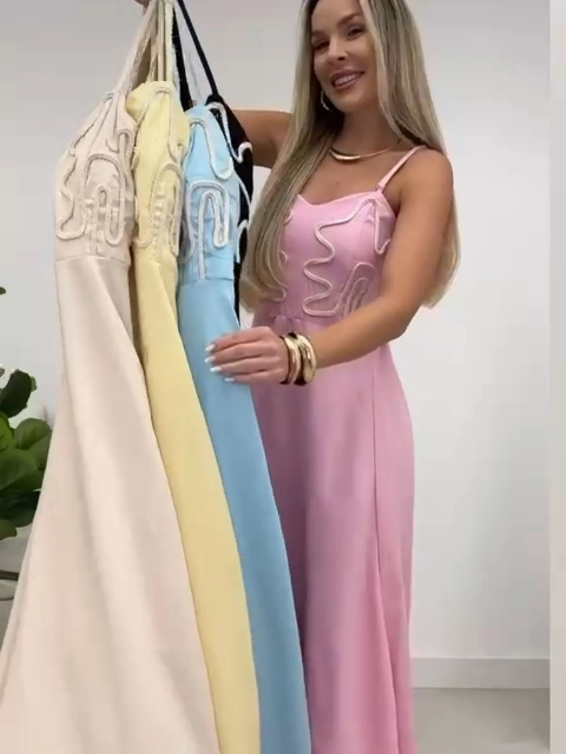 Vestido  bordado