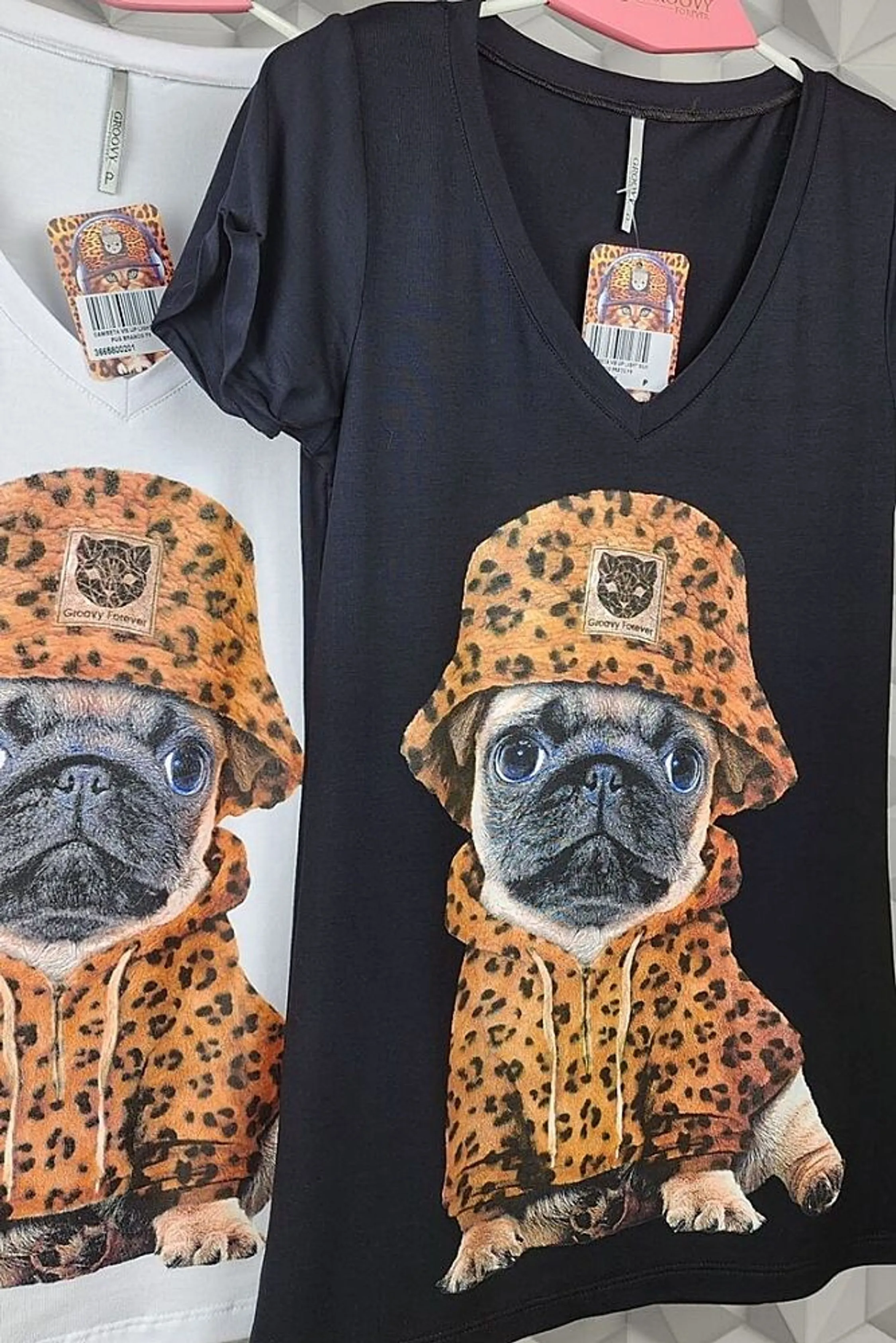 CAMISETA VIS UP LIGHT SILK PUG