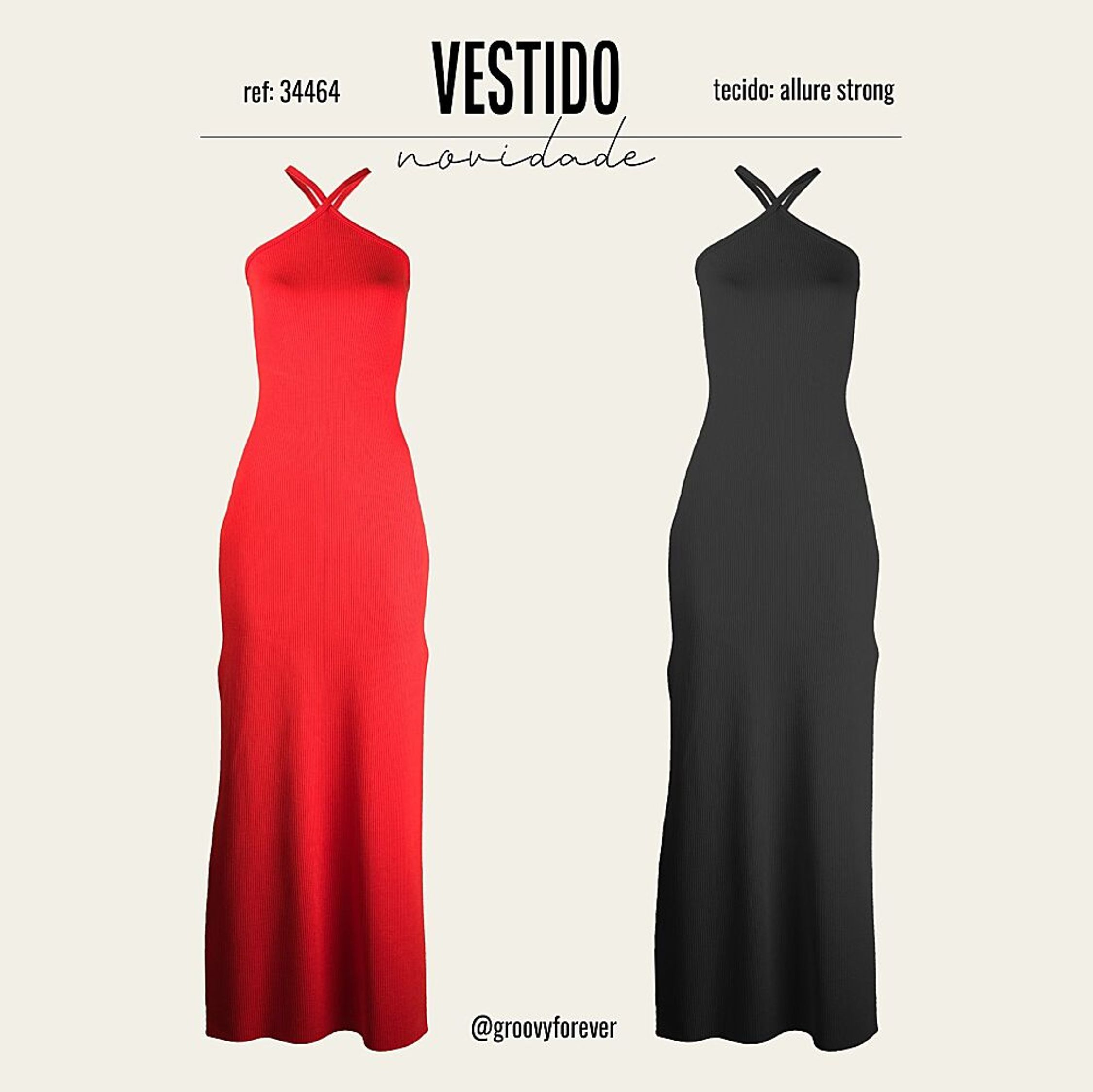 VESTIDO ALLURE STRONG ALCA X