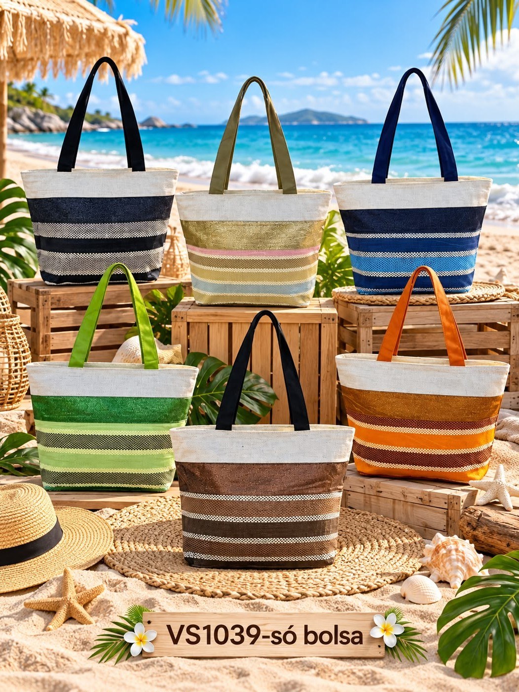 Bolsa de Praia Listrada VS1039