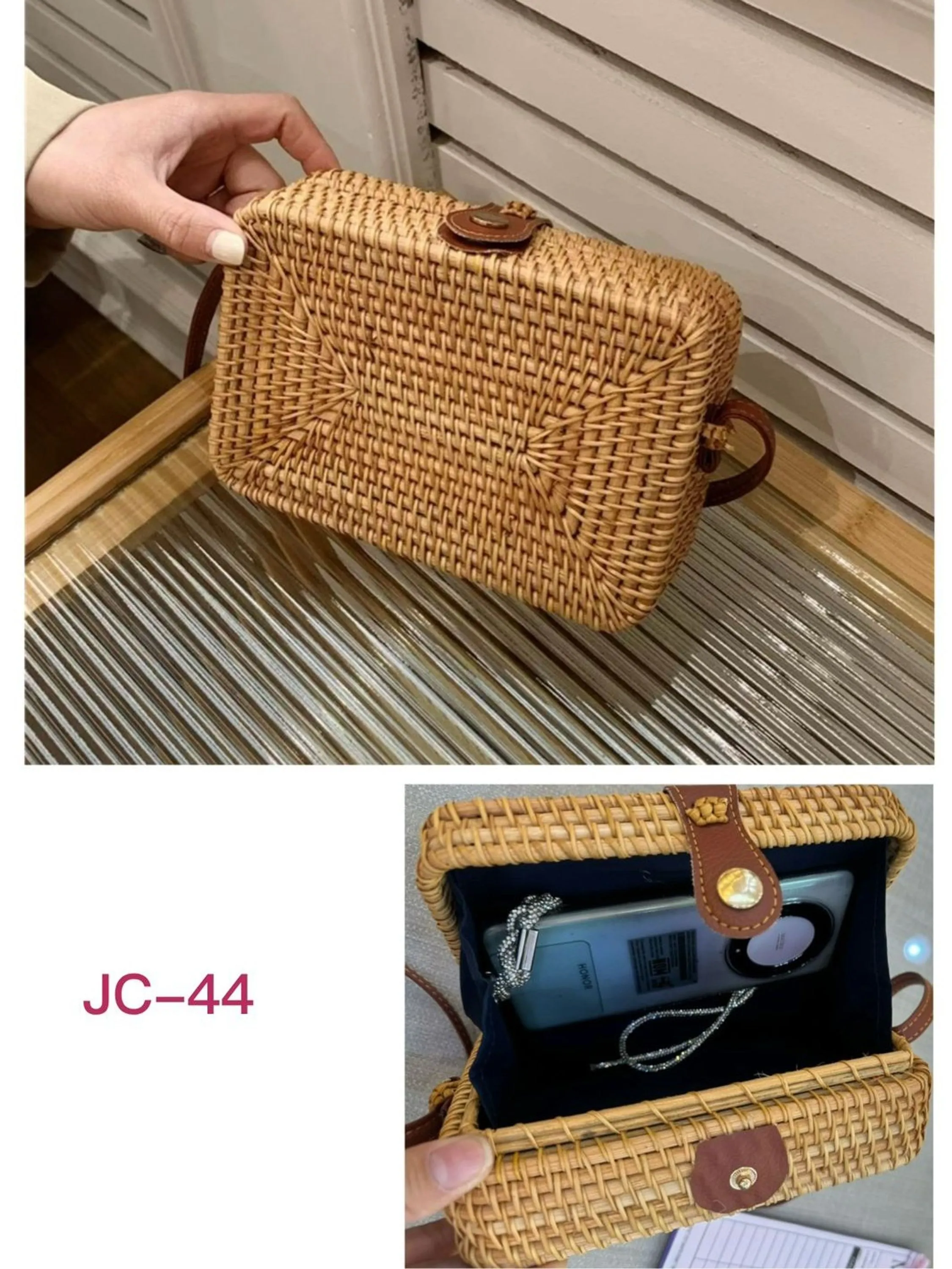 Bolsa bambu JC - 44