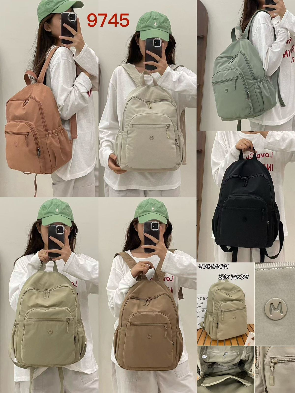 9745- Mochila impermeável média