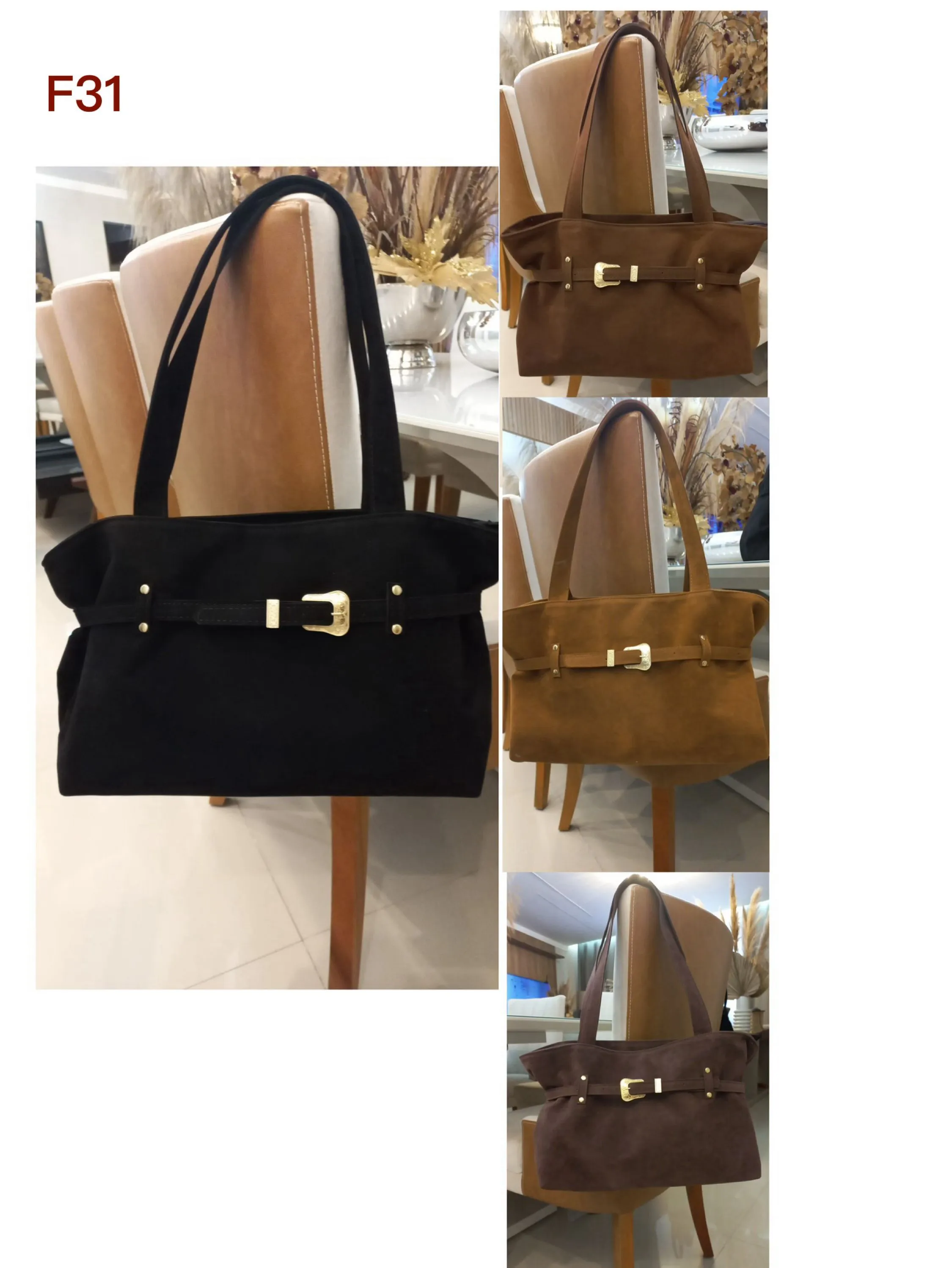 Bolsa camurça F31