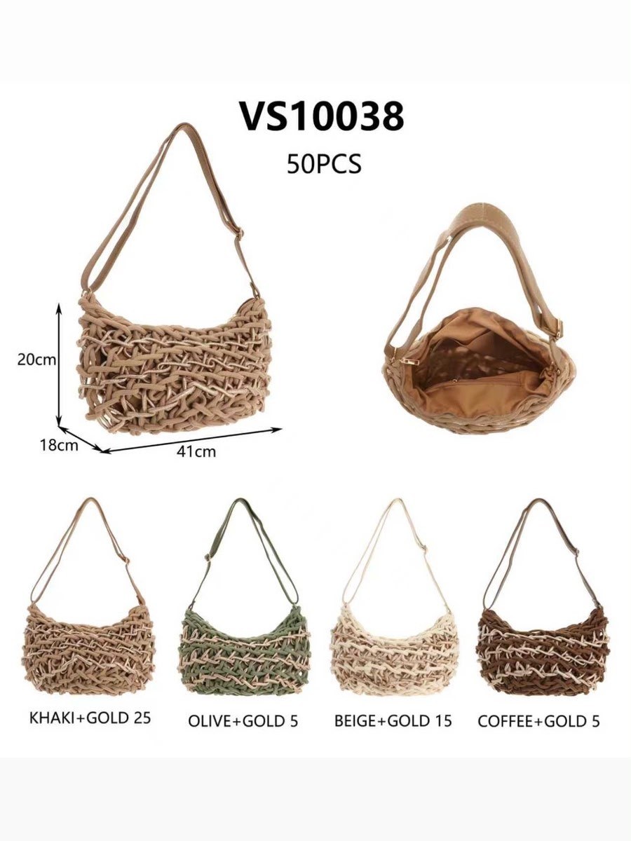 Bolsa macramê