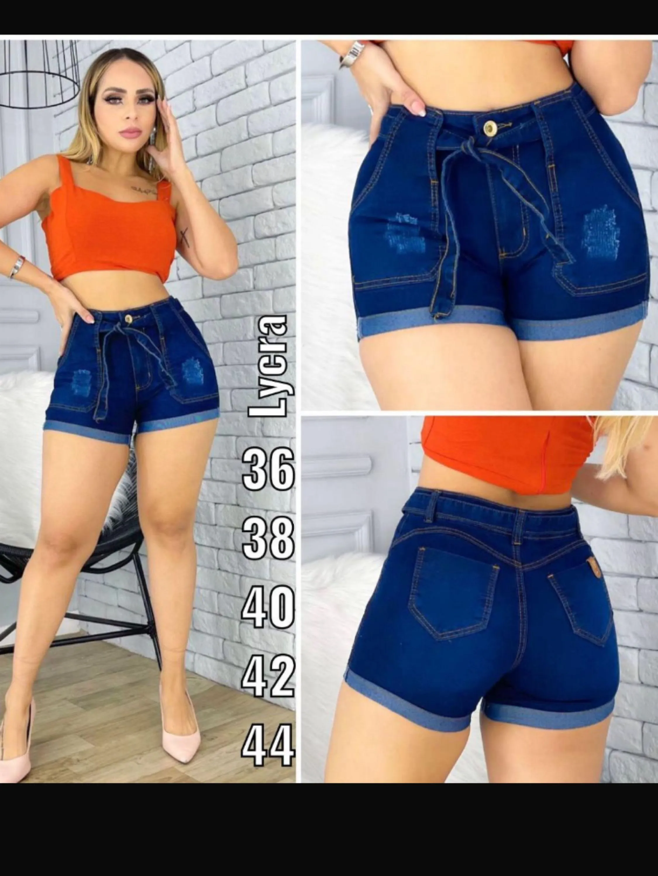 Short Malu escuro