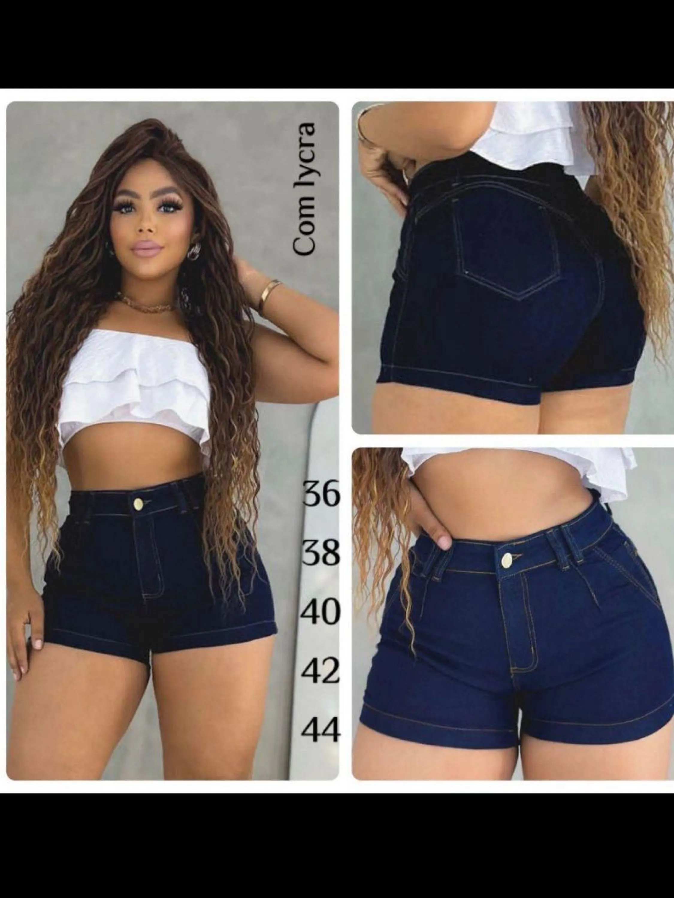 Shortinho pinça