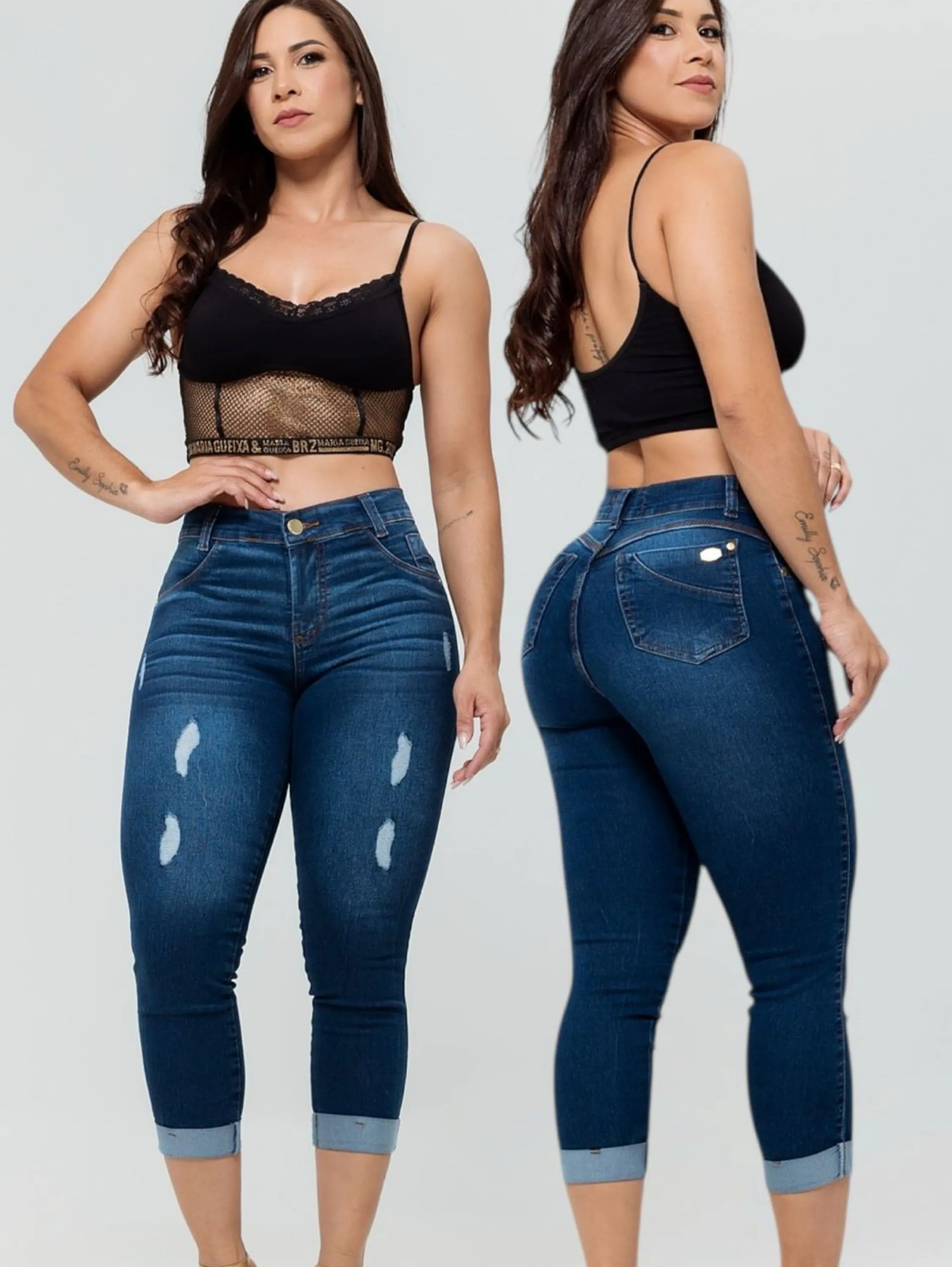 Calça capri