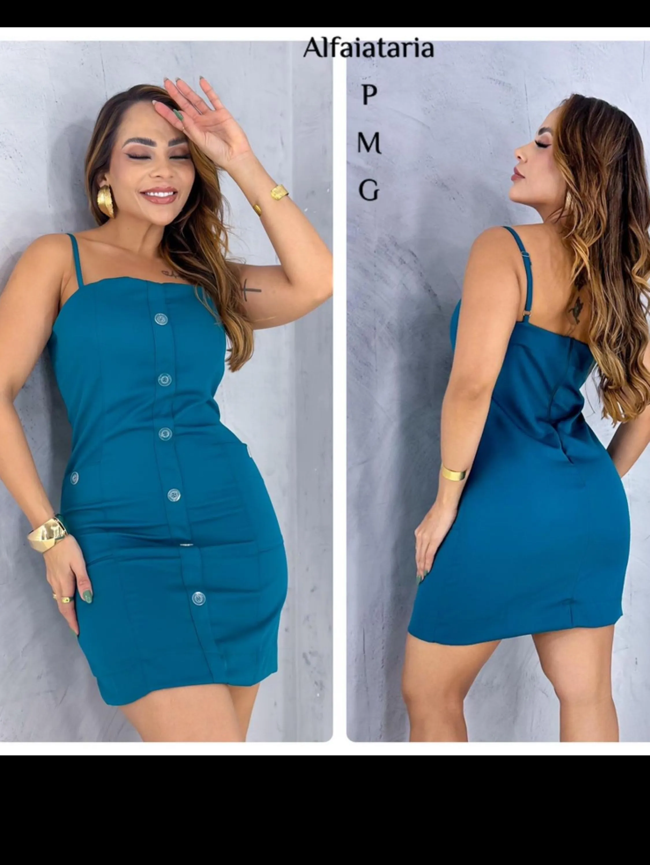 Vestido em alfaiataria