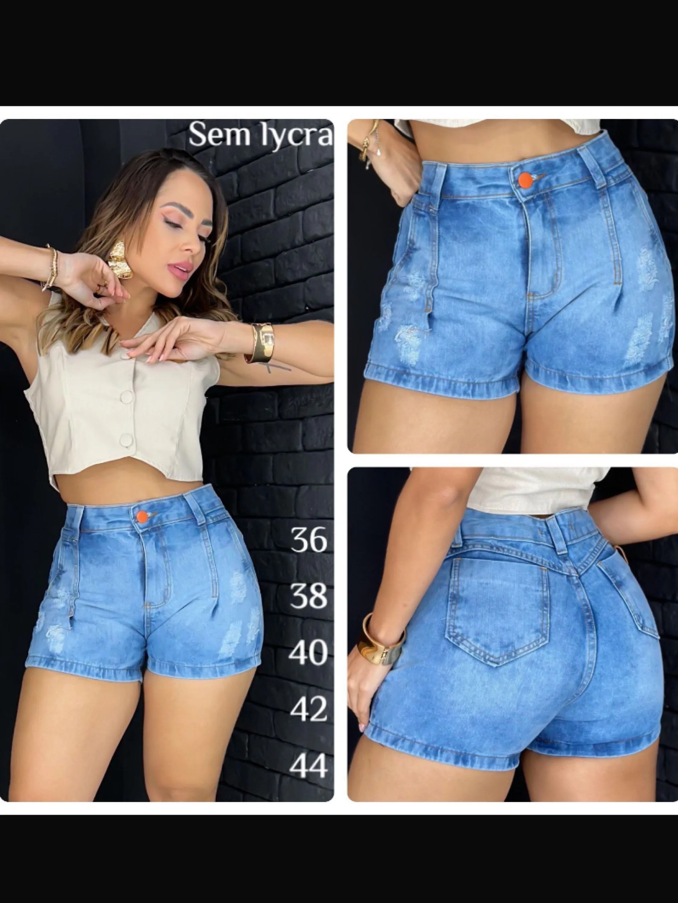 Short Suelen claro