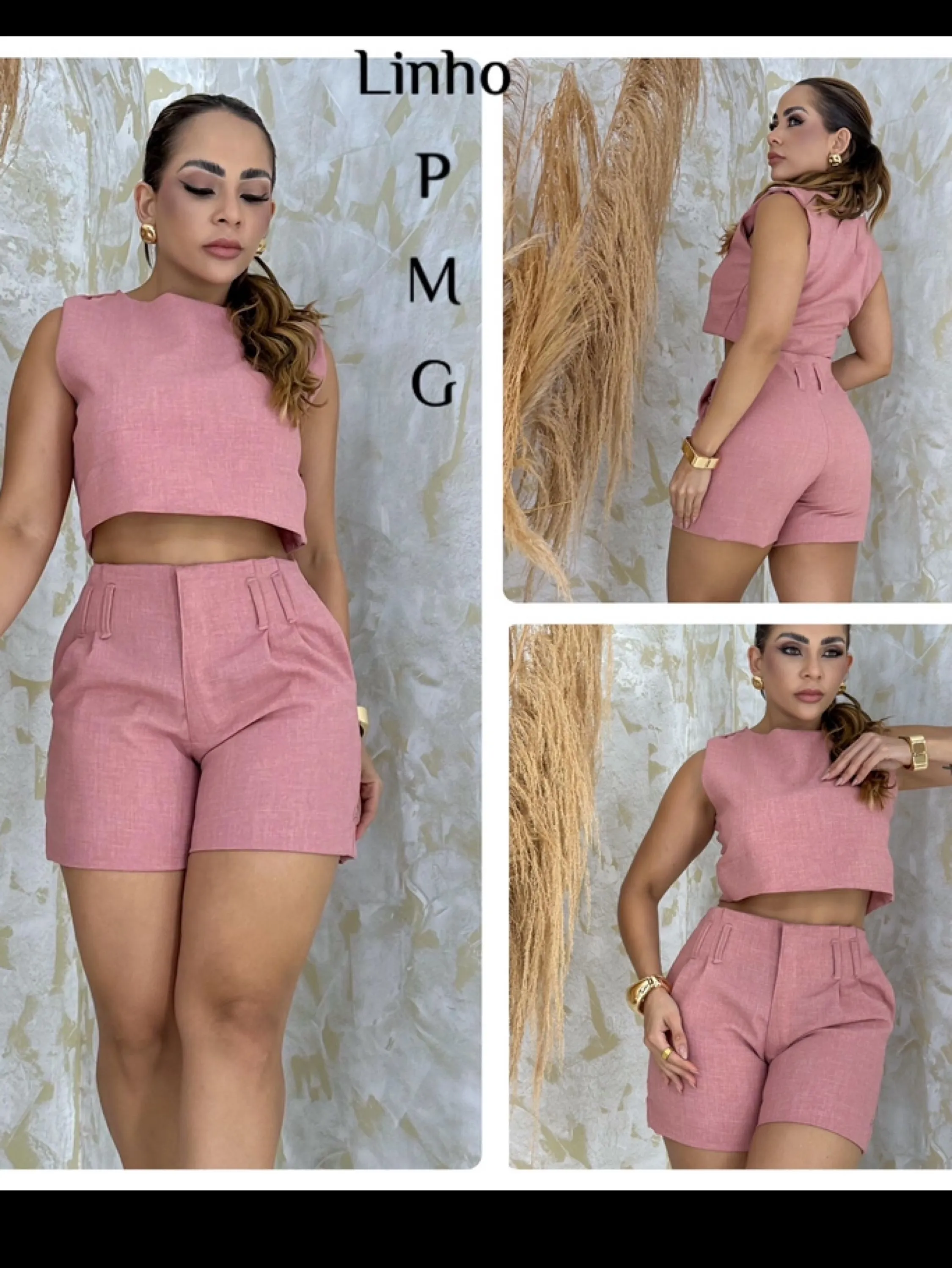 Conjunto Analice Linho