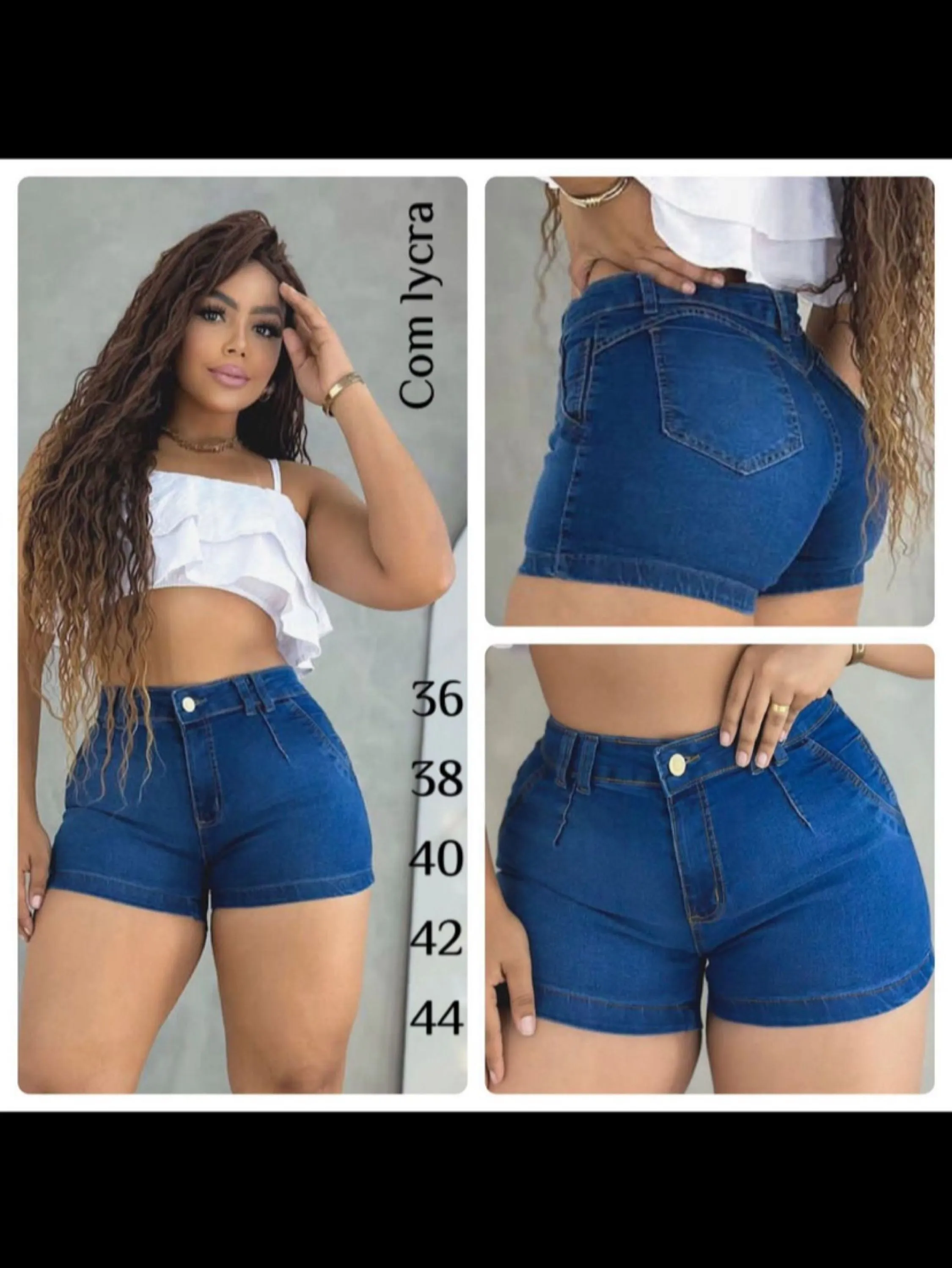 Shortinho lyly claro