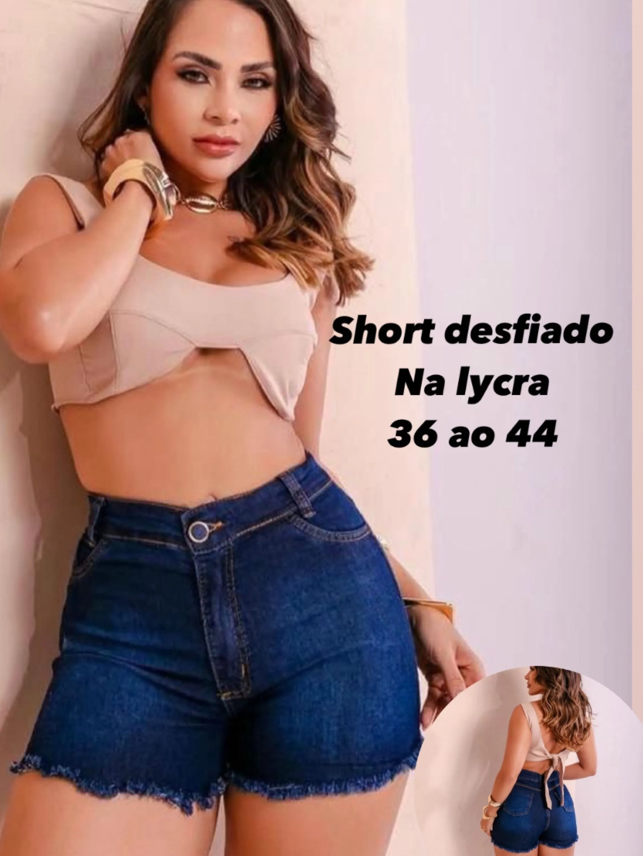 Short desfiado Mabel