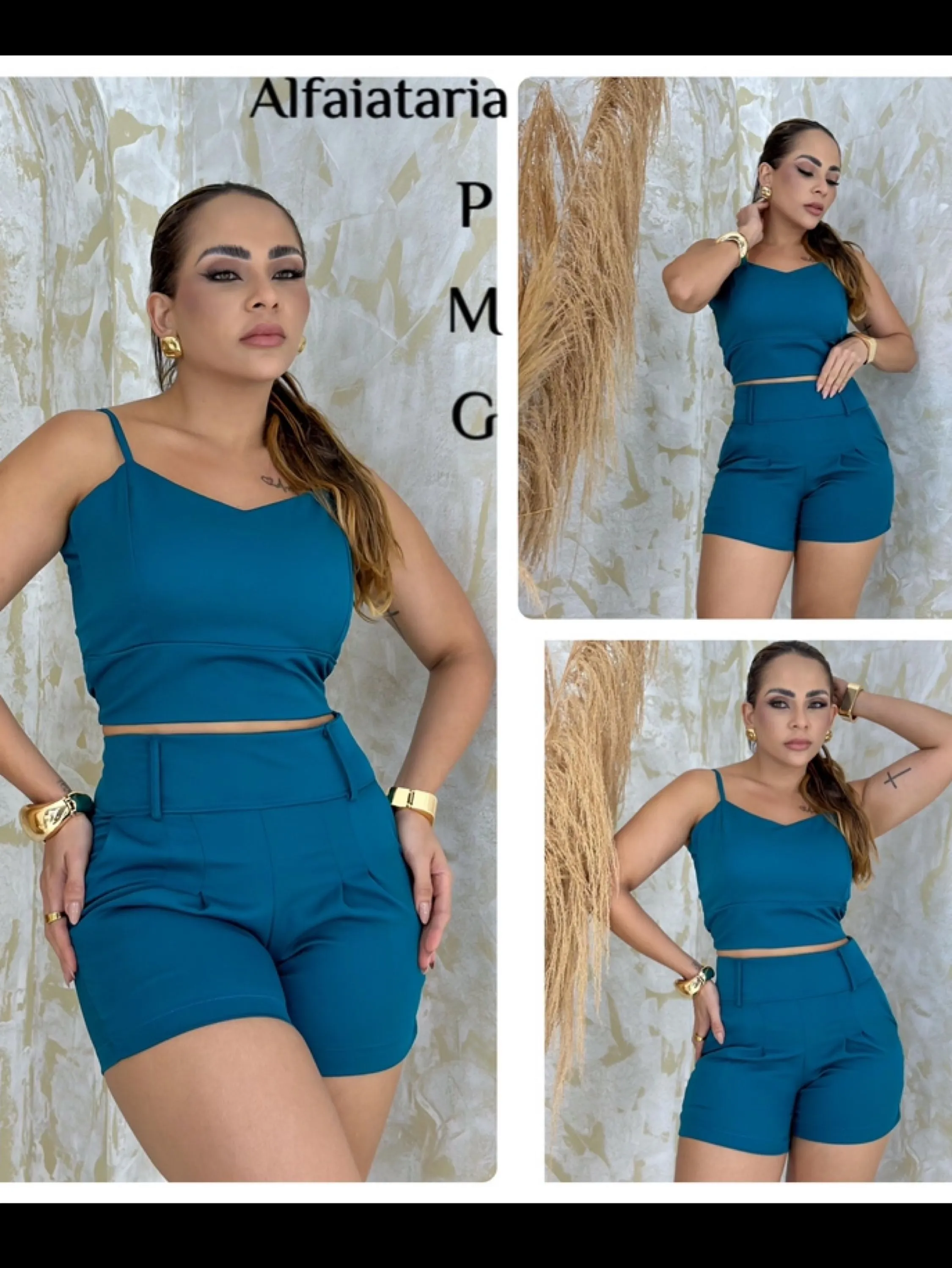 Conjunto maribel verde