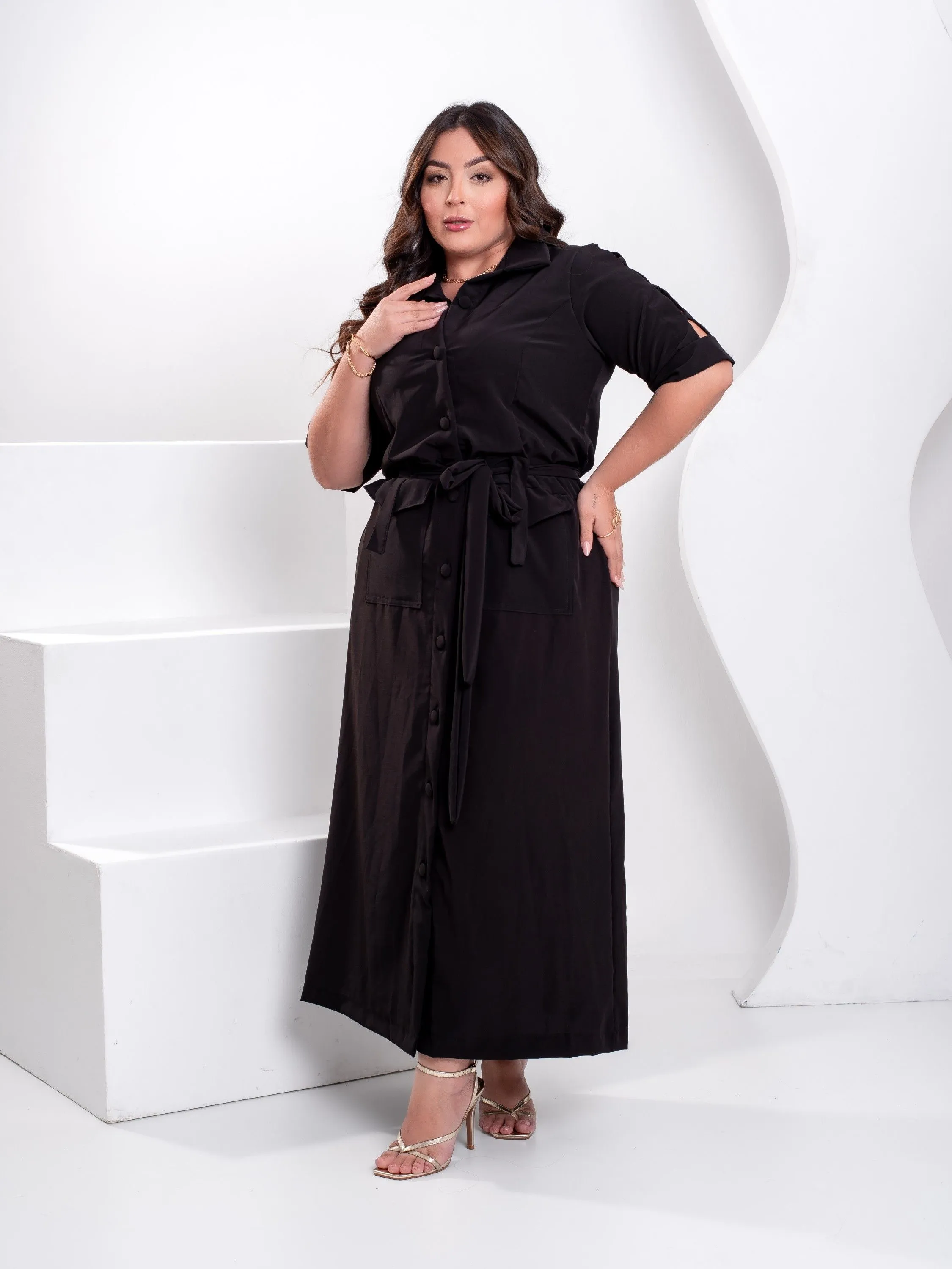 VESTIDO LONGO PLUS SIZE