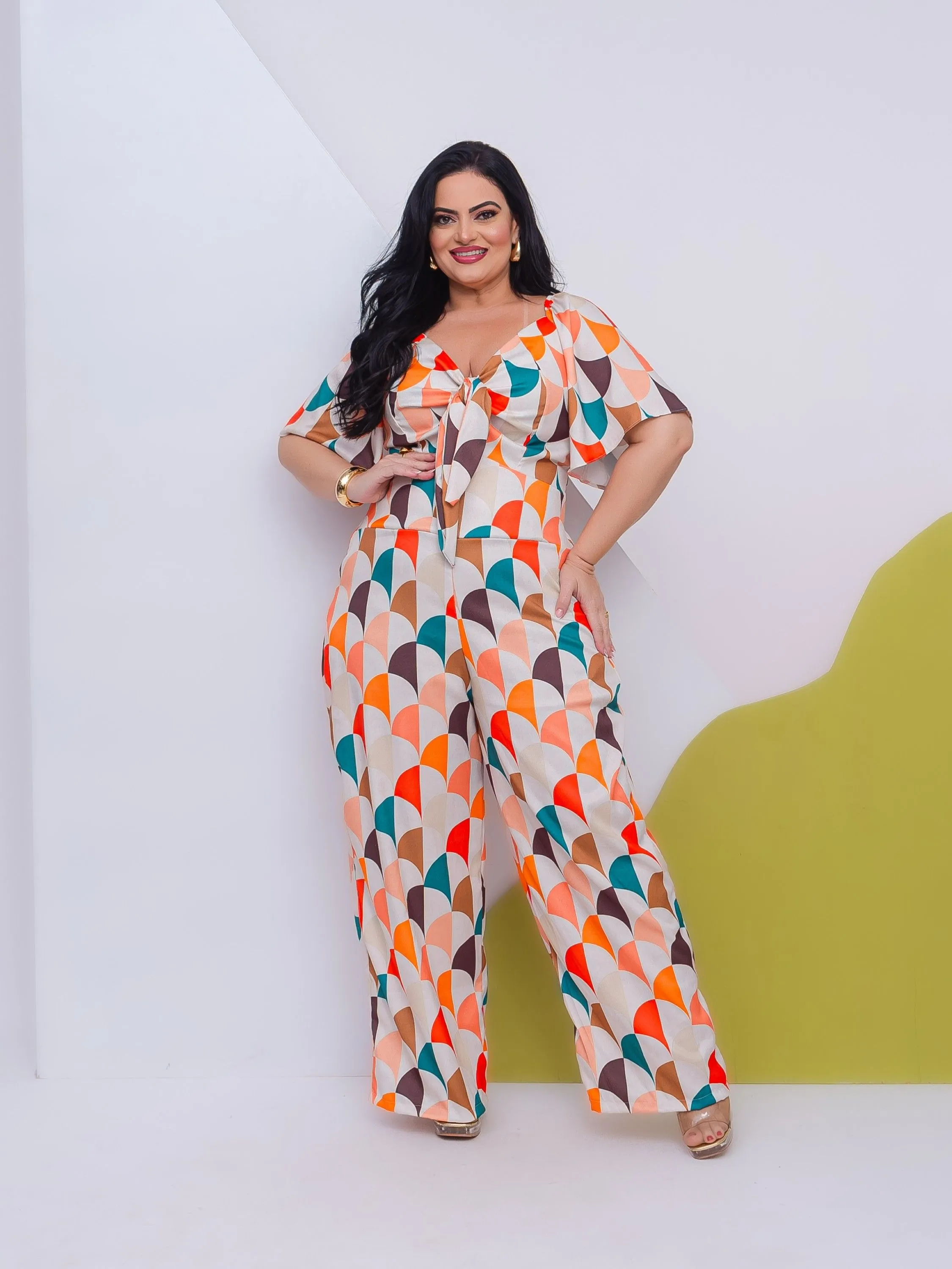 MACACÃO LONGO PLUS SIZE