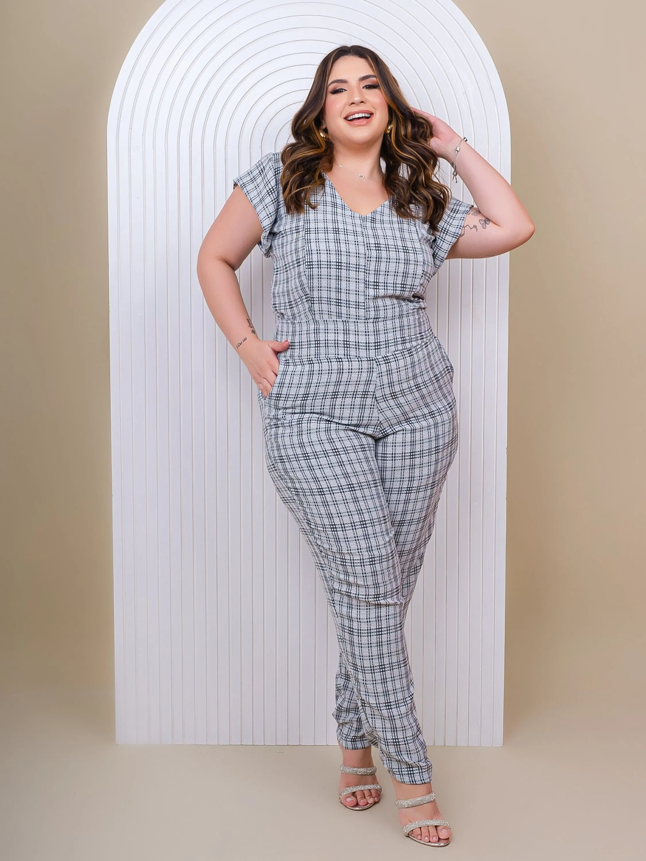 CONJUNTO DE CALÇA PLUS SIZE