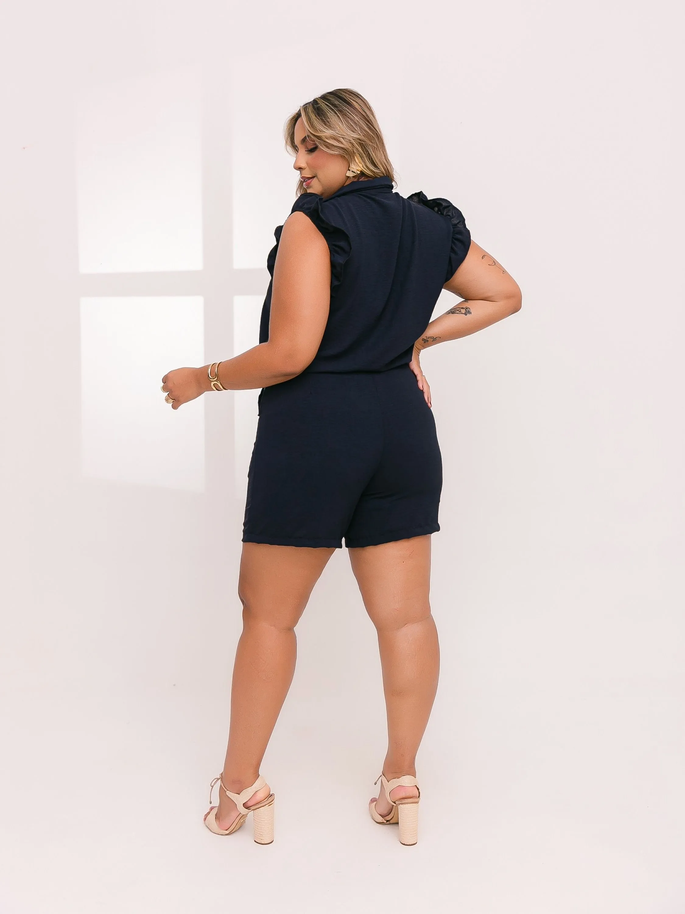 CONJUNTO DE SHORT PLUS SIZE