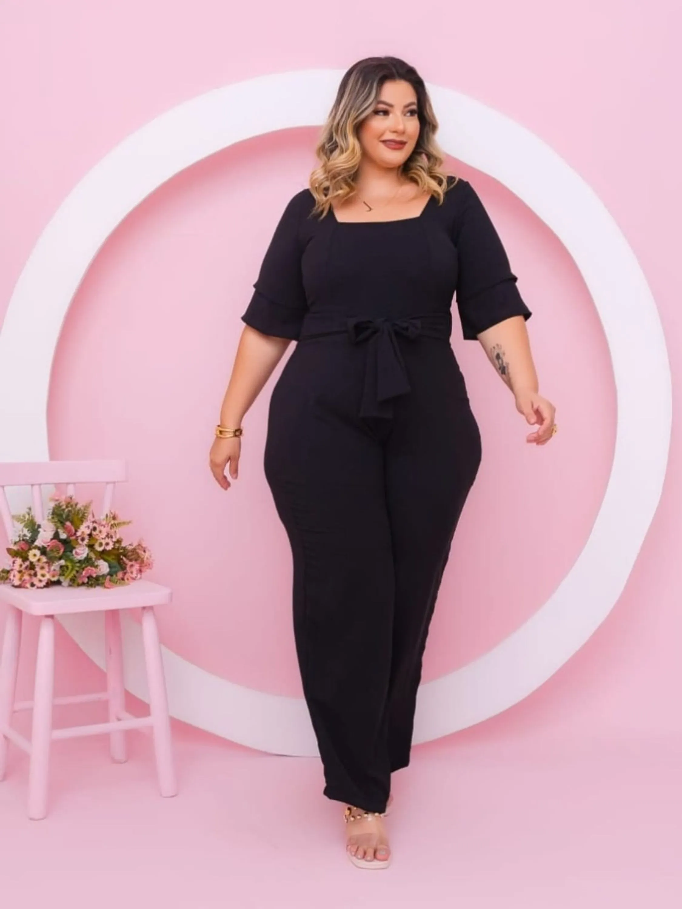 MACACÃO LONGO PLUS SIZE