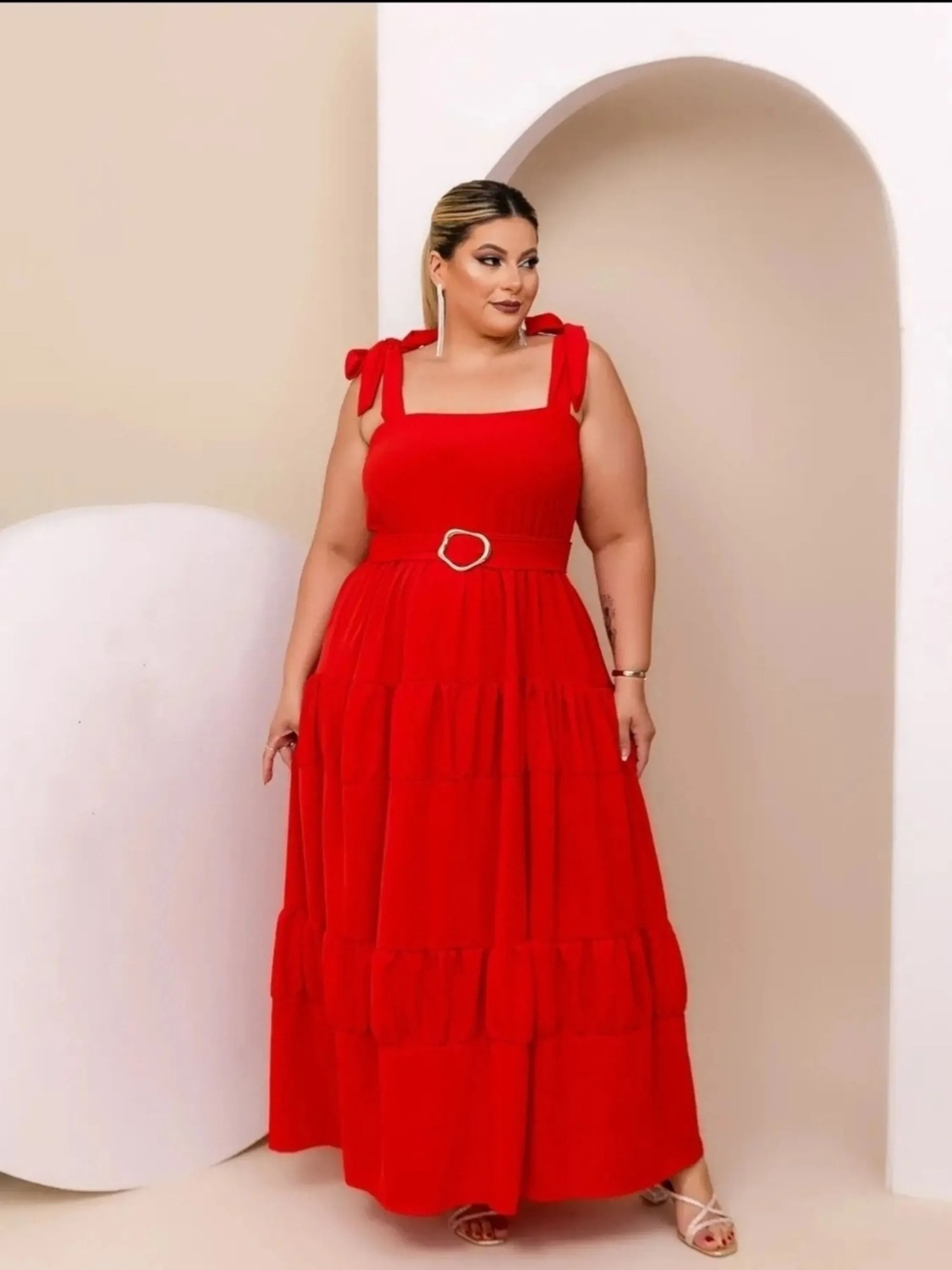 VESTIDO LONGO PLUS SIZE