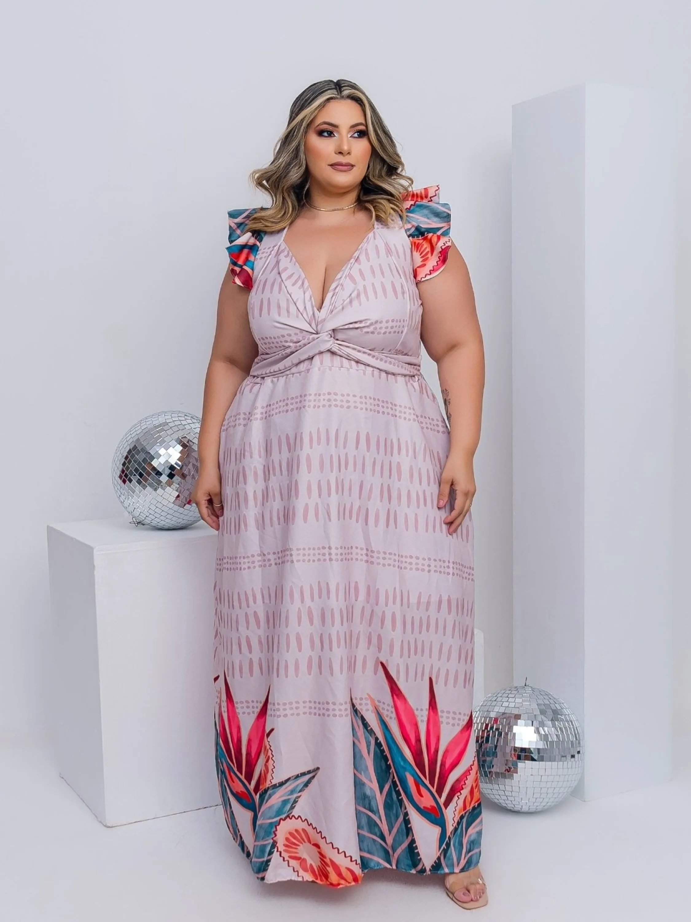 VESTIDO LUXO PLUS SIZE