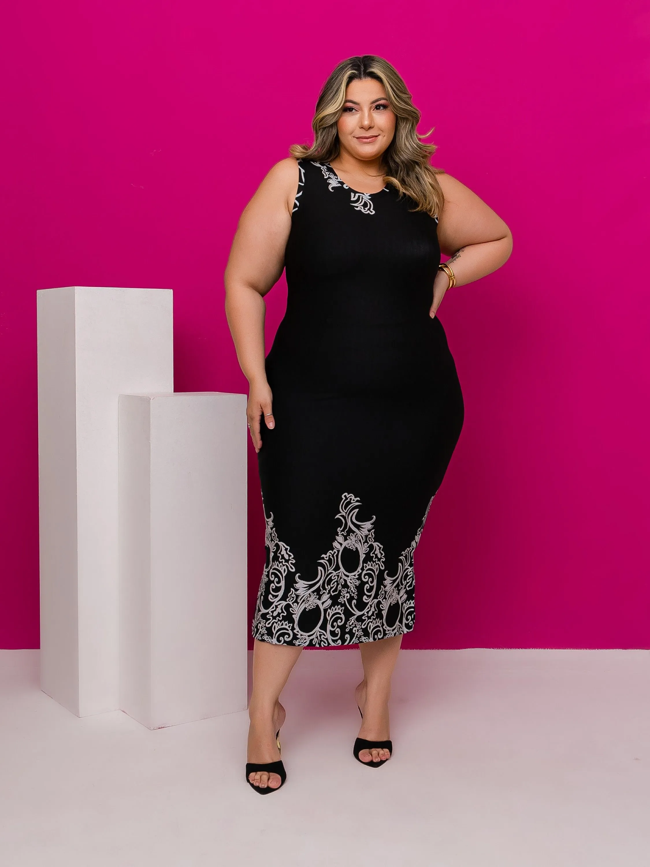 VESTIDO/DRESS PLUS SIZE