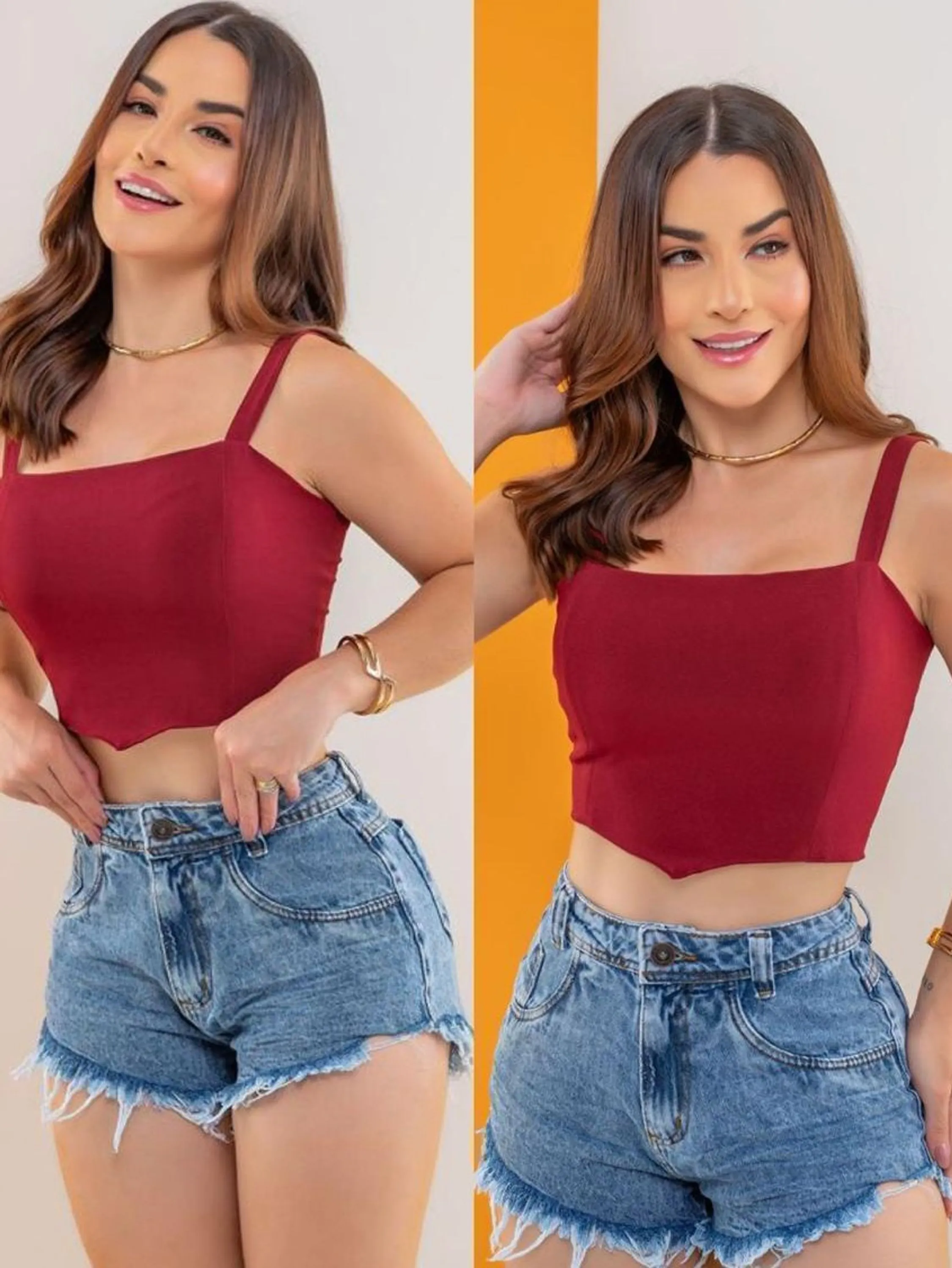 GRADE SHORT JEANS FEMININO COM 6 PEÇAS DO 34 AO 44