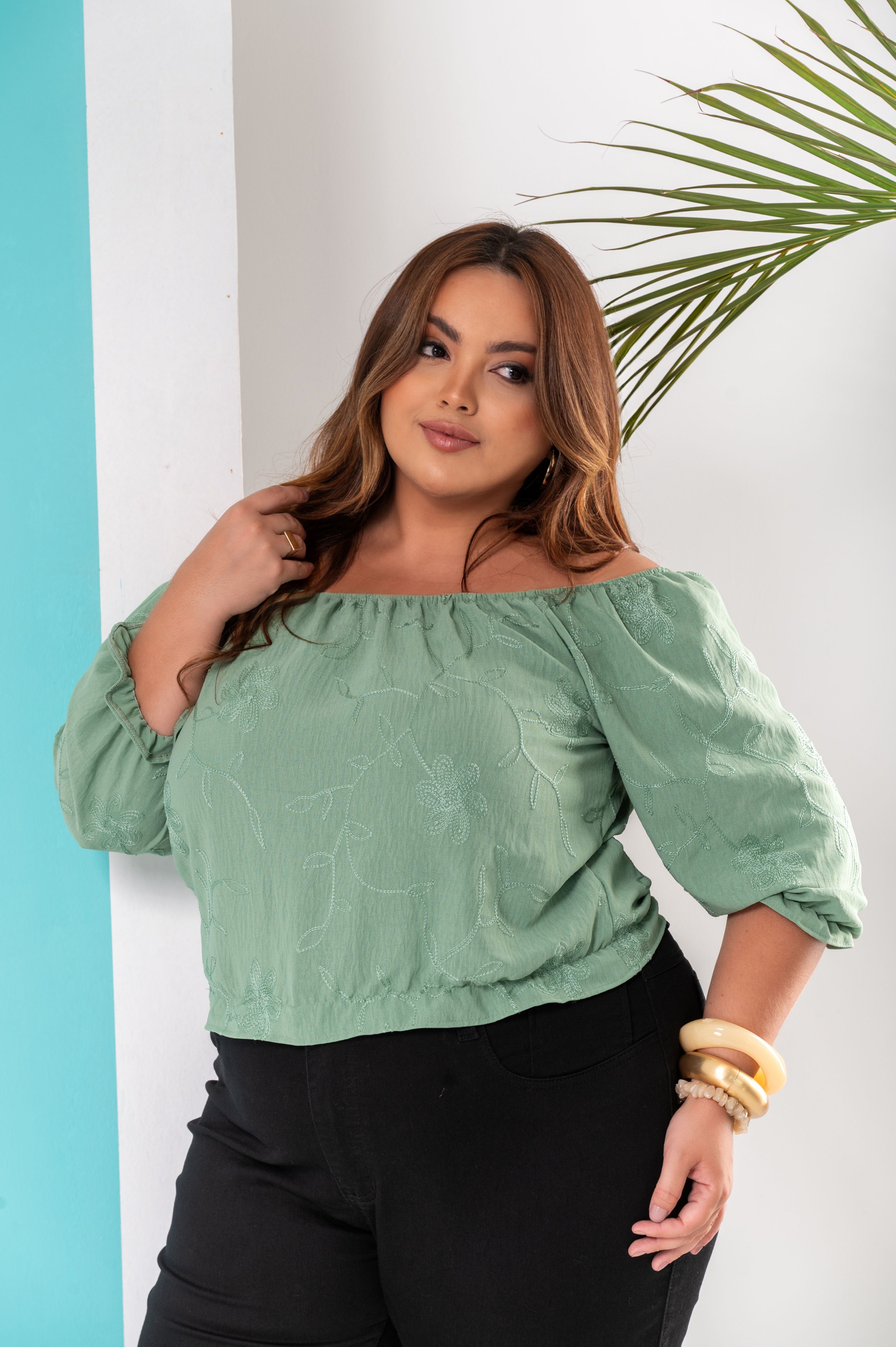 Cropped Lara Bordado 2519