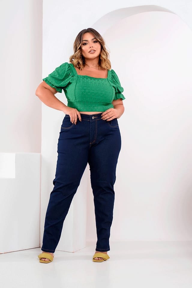 Calça Jeans Básica Azul - 2013000