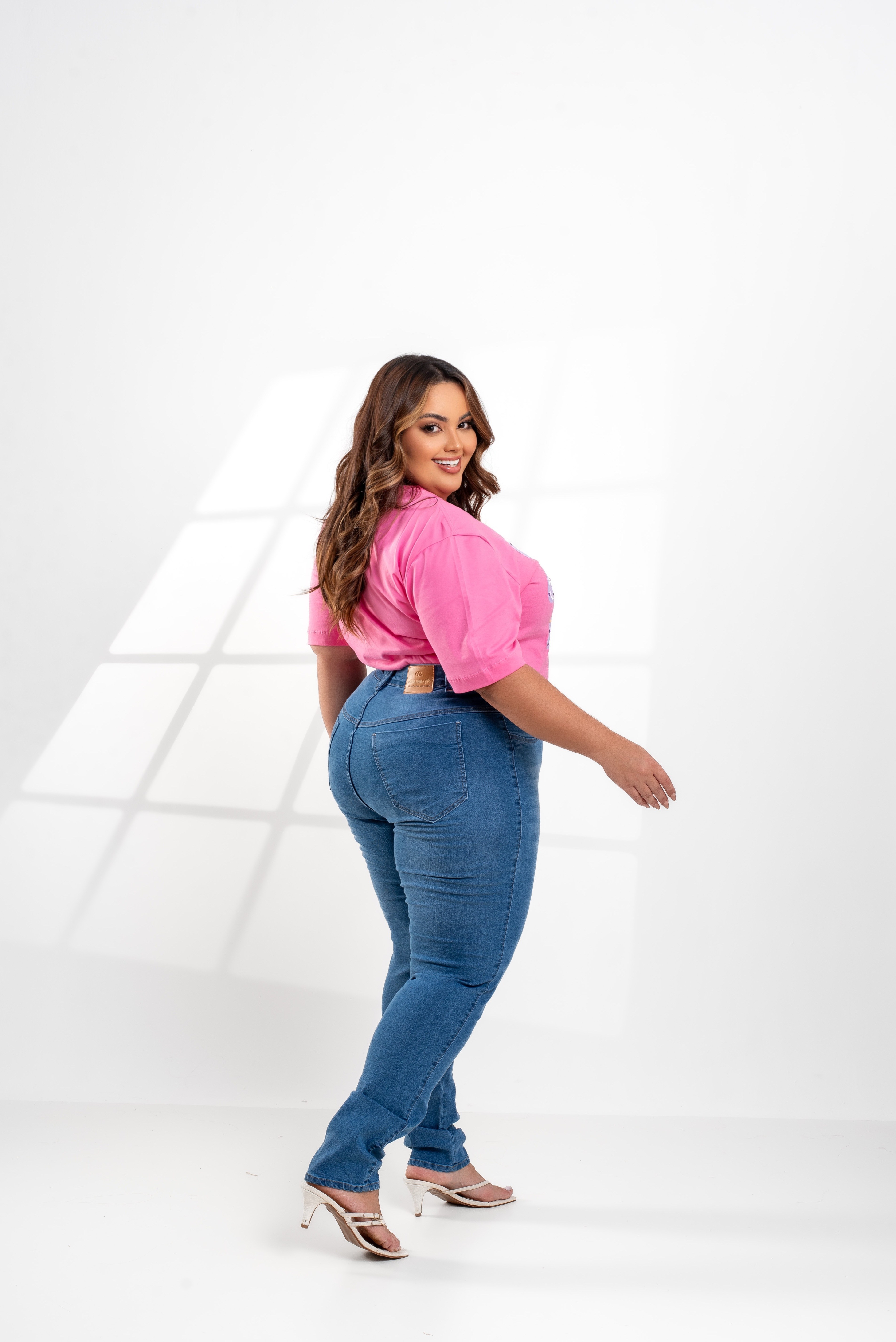 Calça Skinny Jeans Média Efeito Laser GRAMMD - 2373000