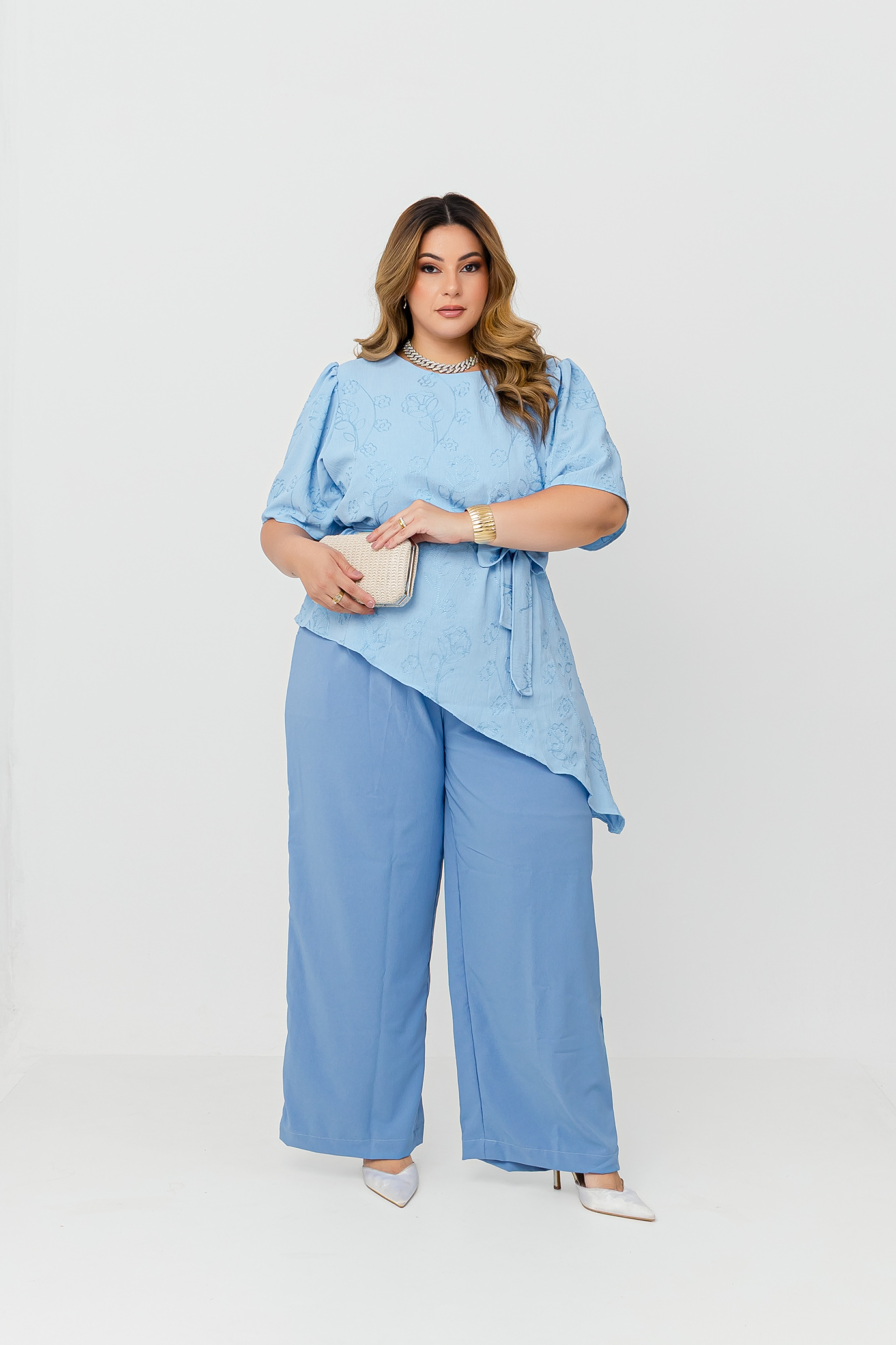 Calça Pantalona Aurora 2715