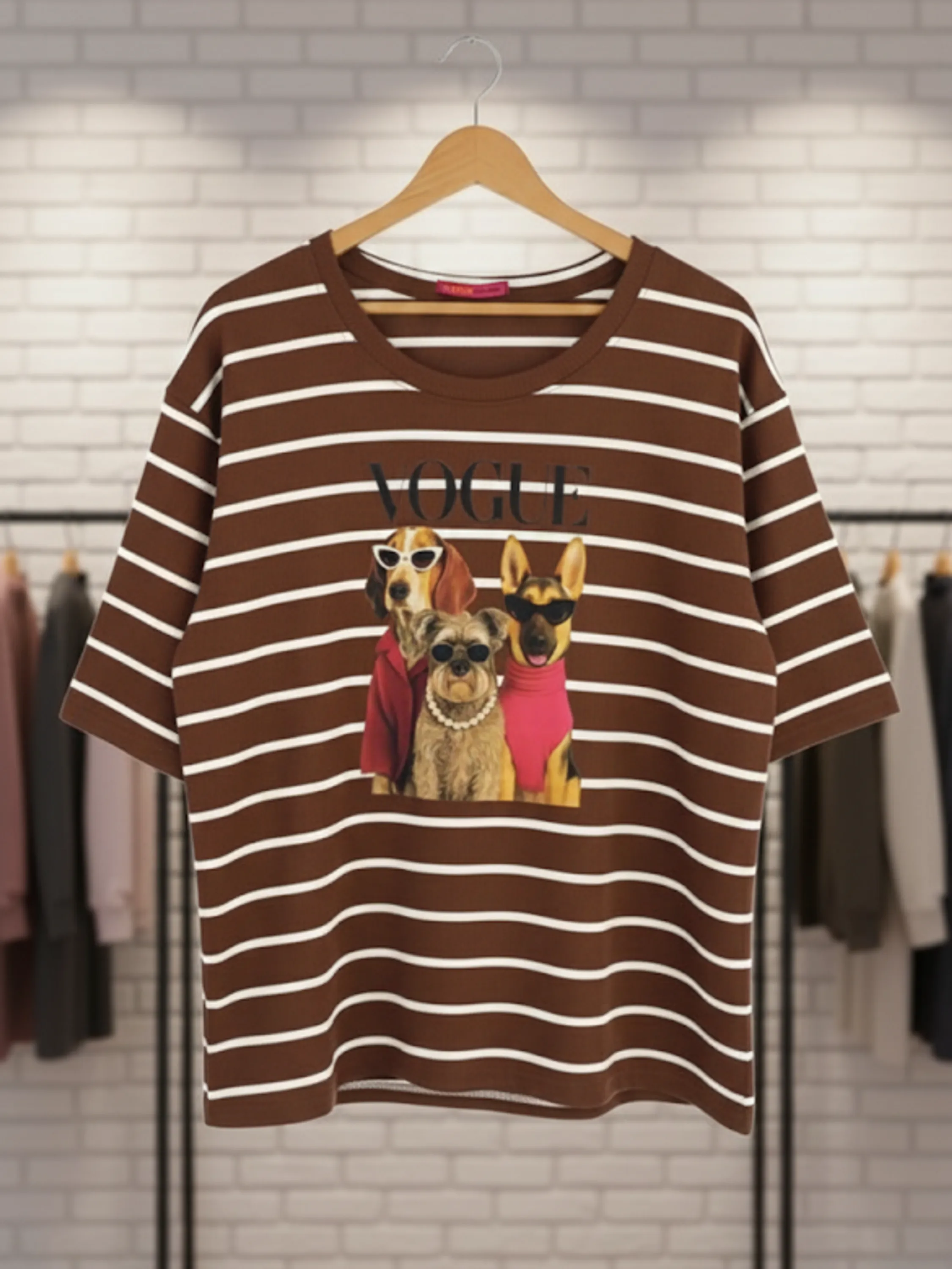 Tshirt Plus Size Canelada em DTF