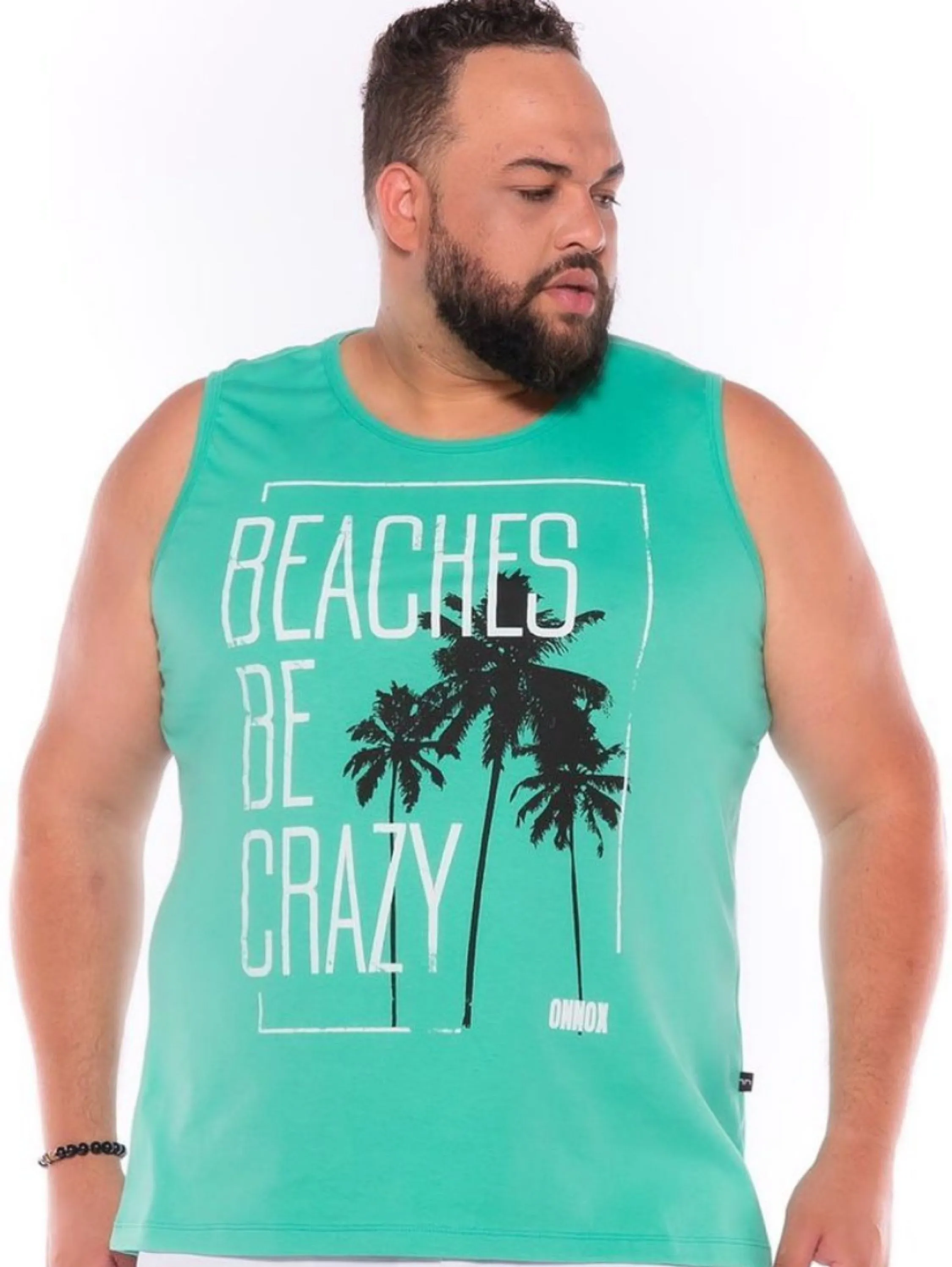 Regata Plus Size Masculina Algodão