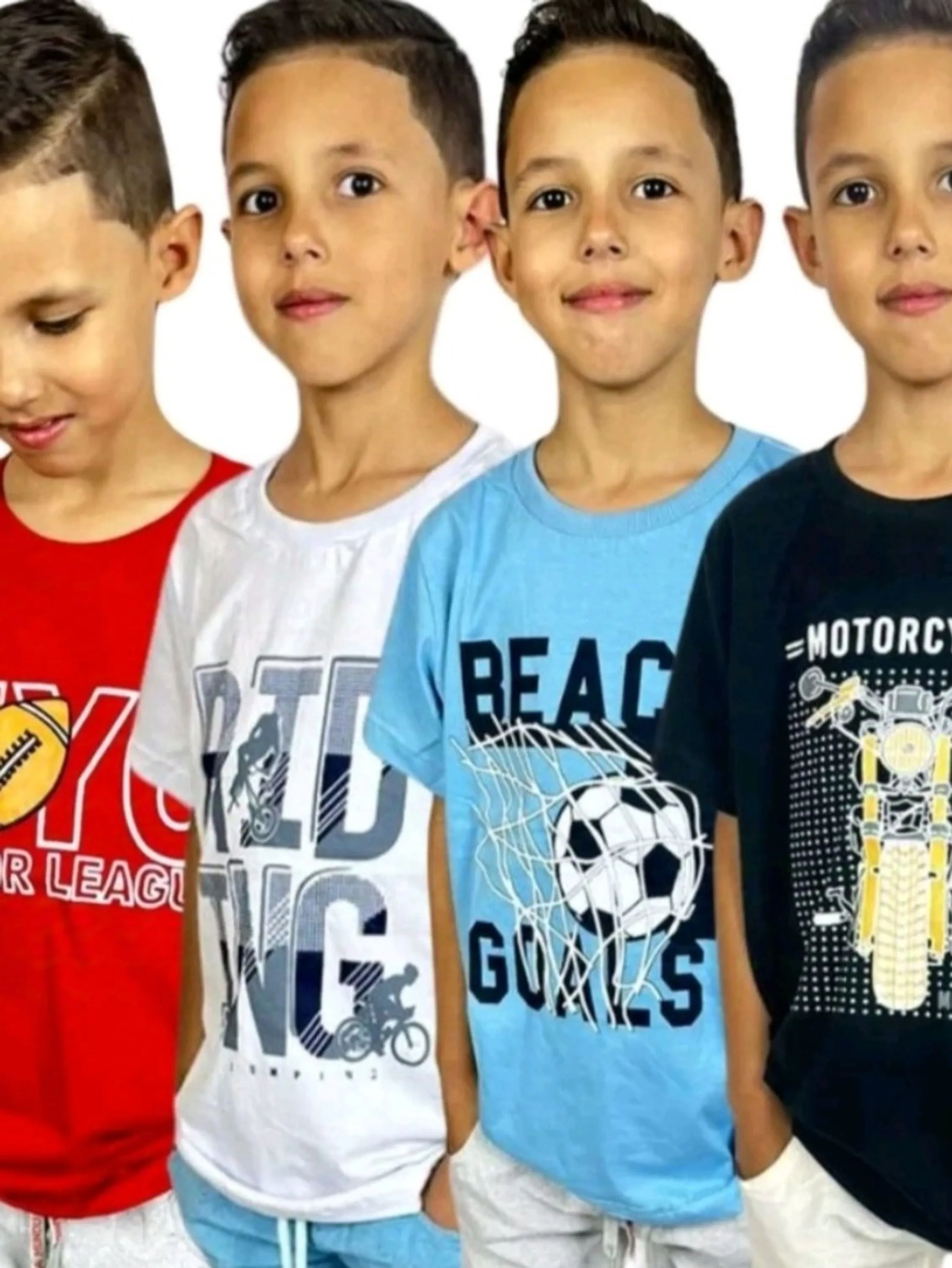 Camiseta infantil estampada