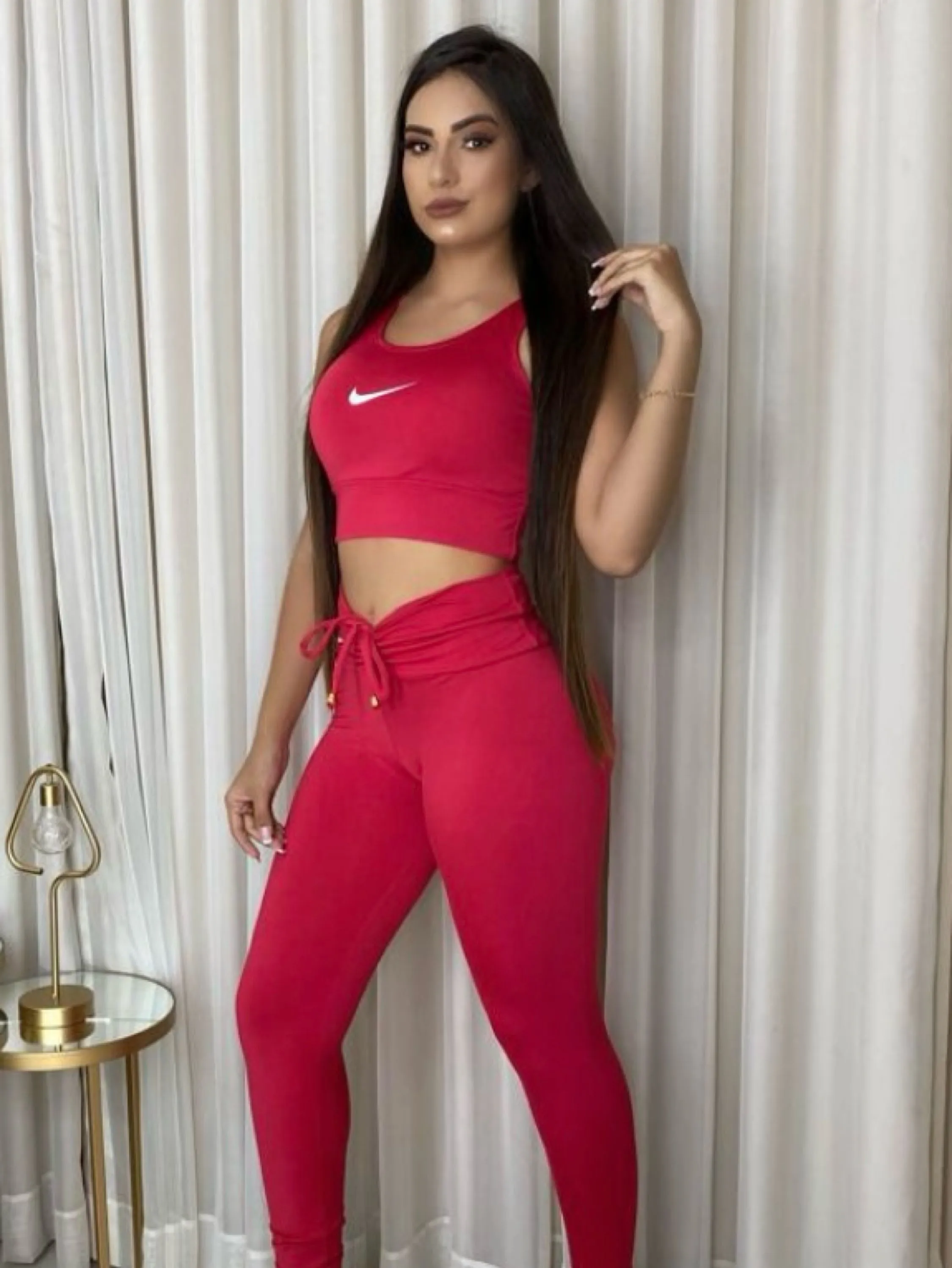 Conjunto feminino multimarcas moda de academia fitness