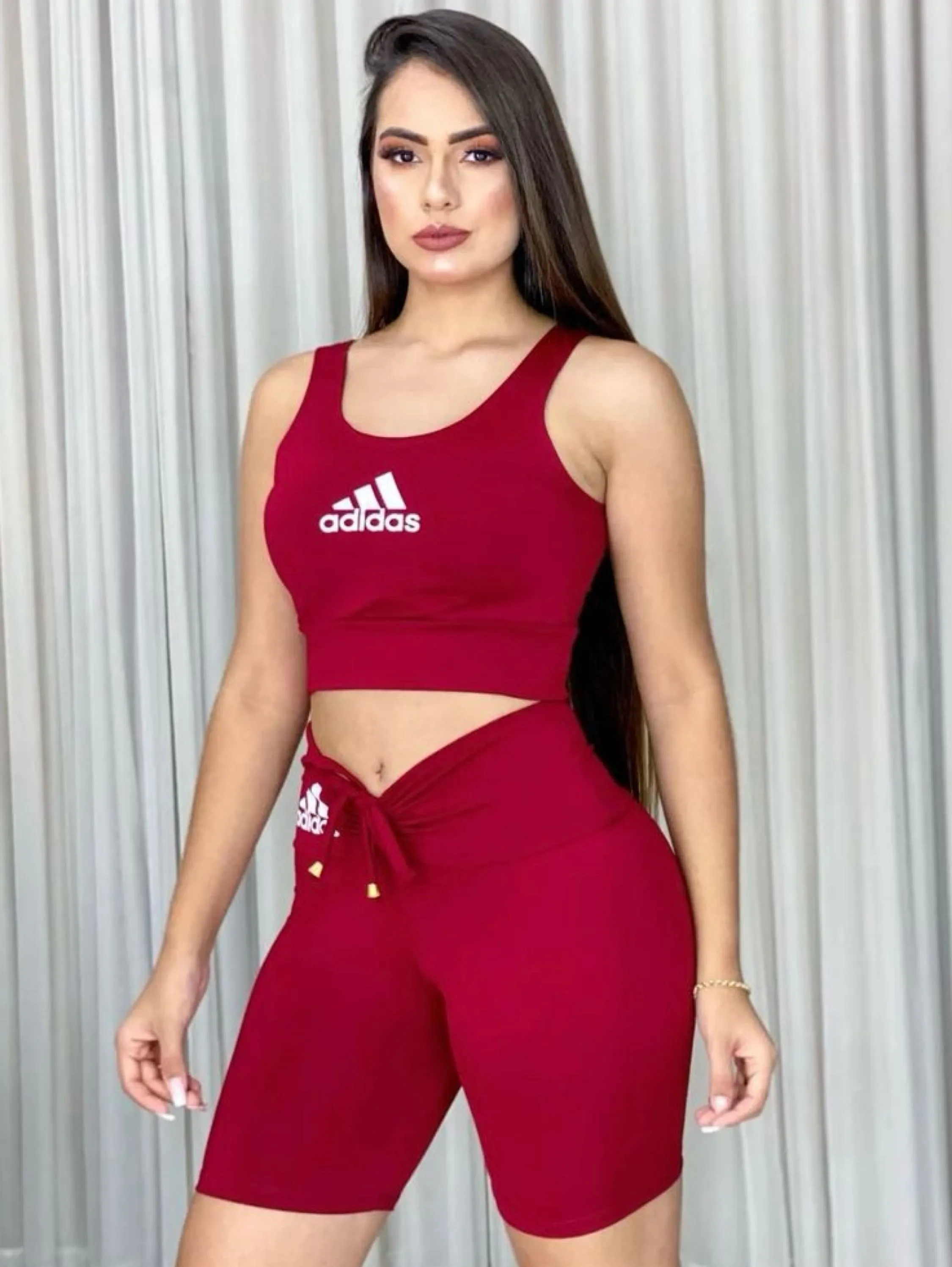 Conjunto fitness feminino para malhar de alta qualidade fashion