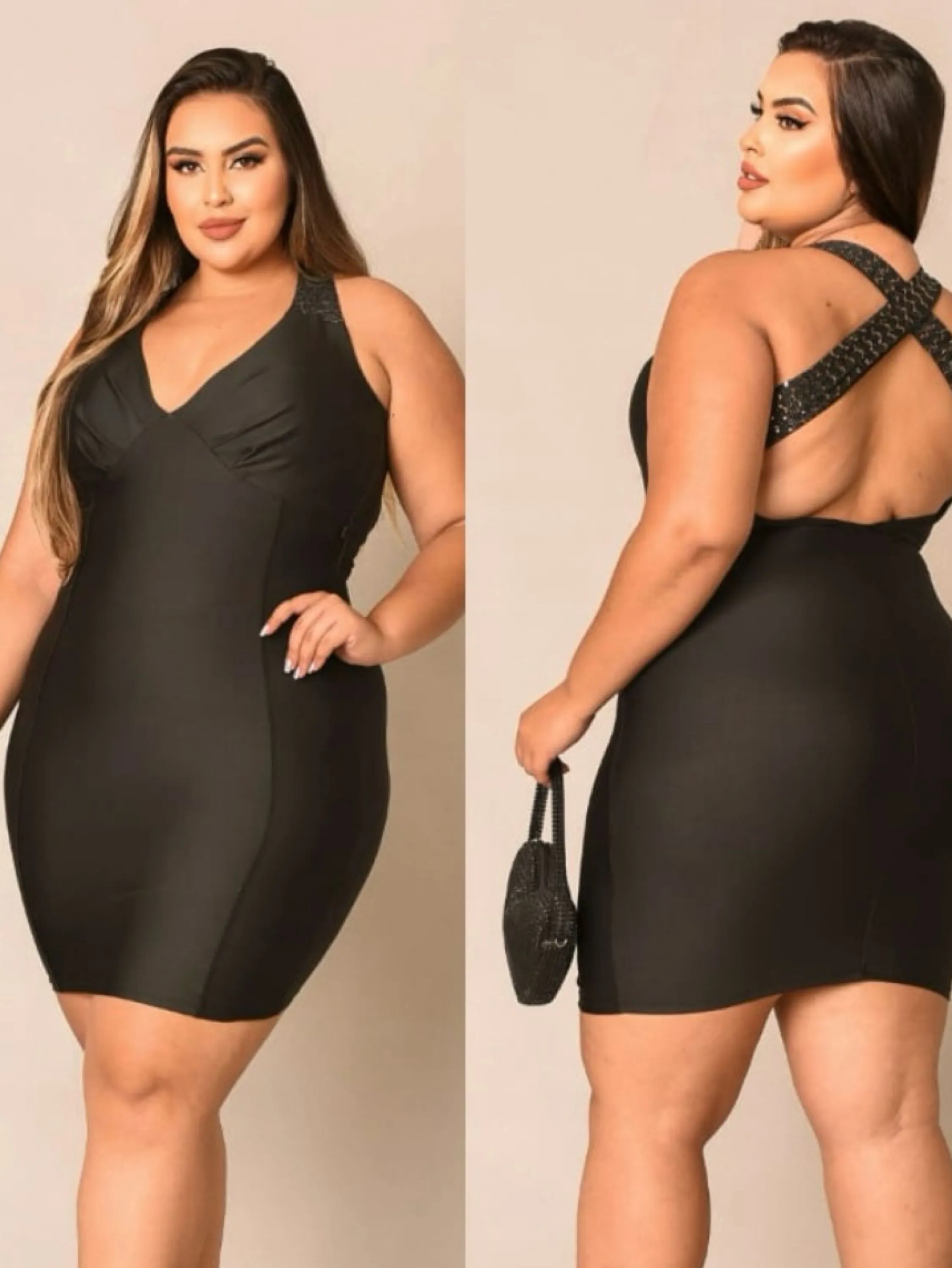 Vestido feminino moda balada plus size premium