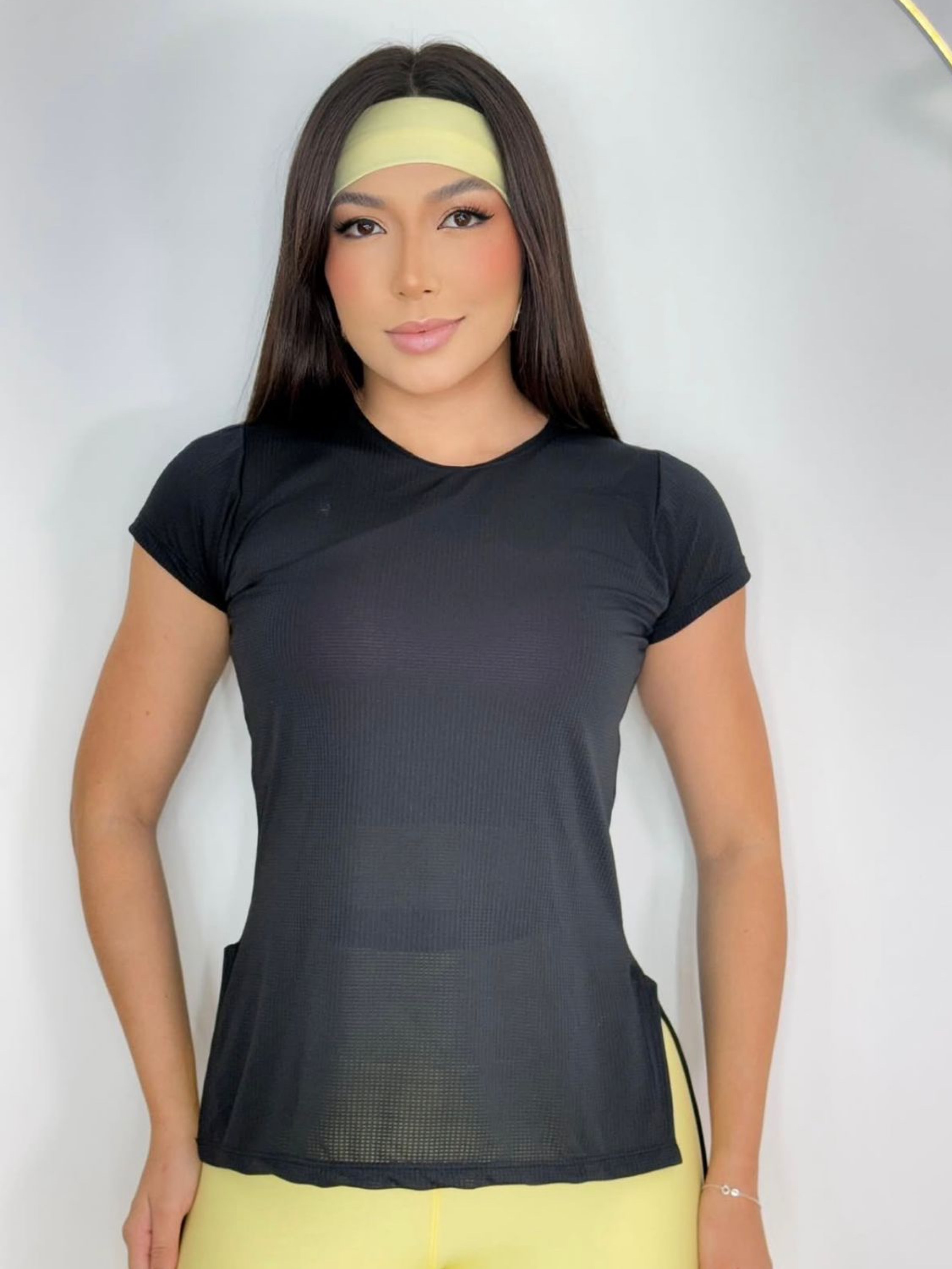 Blusa Dryfit Manga Feminina Academia Fitness Tapa Bumbum