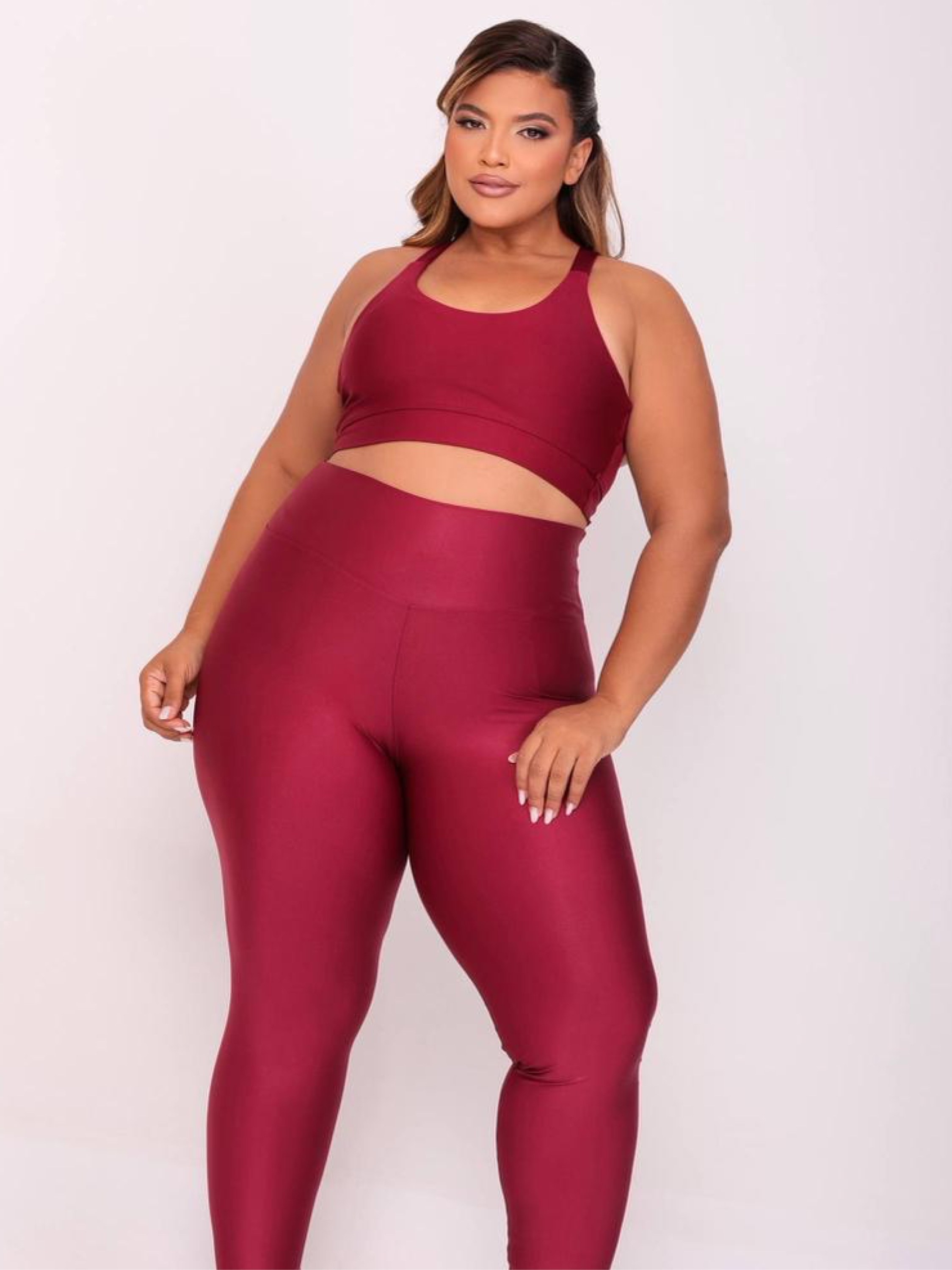 Conjunto Fitness Feminino de Academia Calça e Top