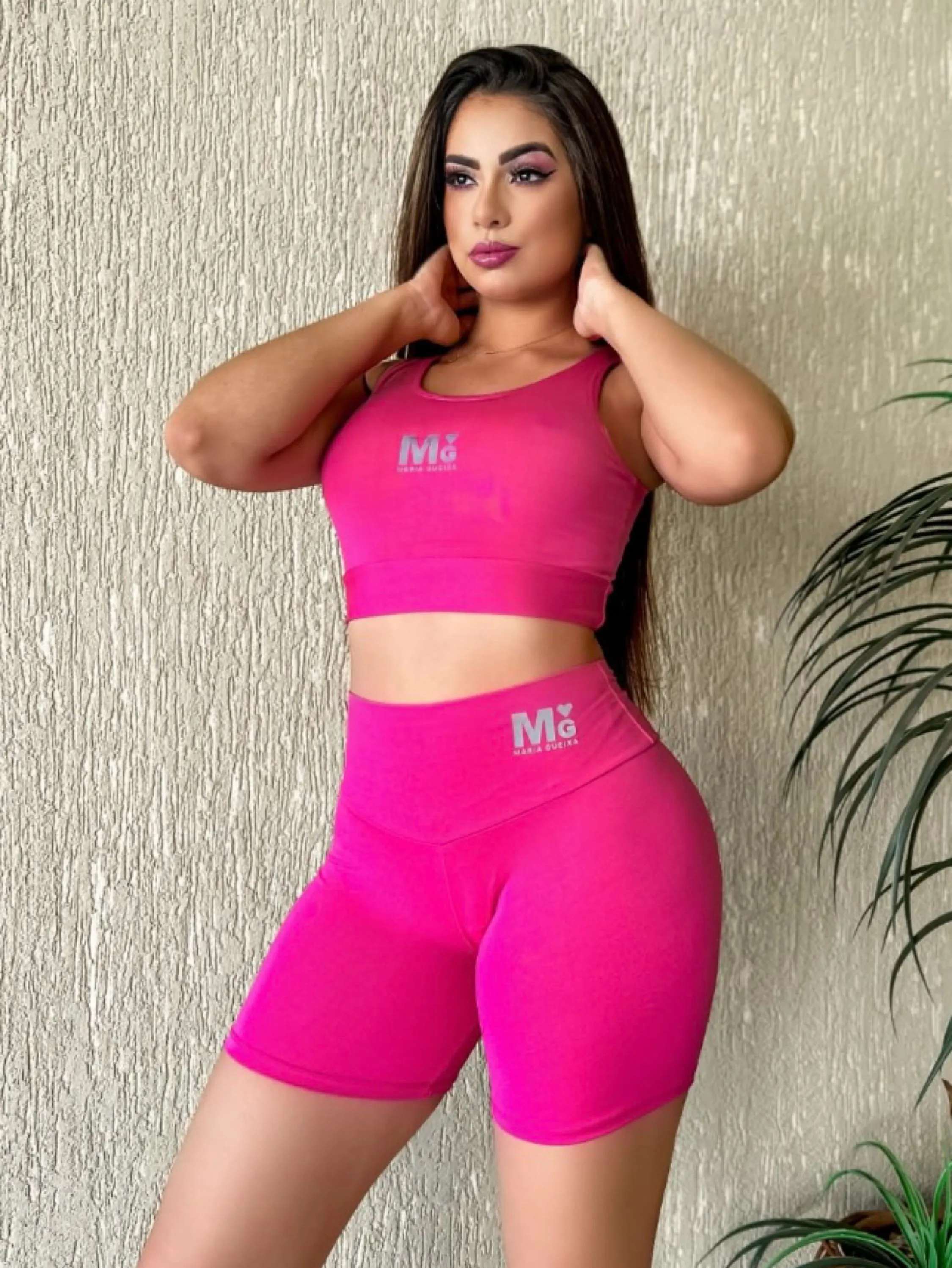 Conjunto feminino fitness empina bumbum maria gueixa premium