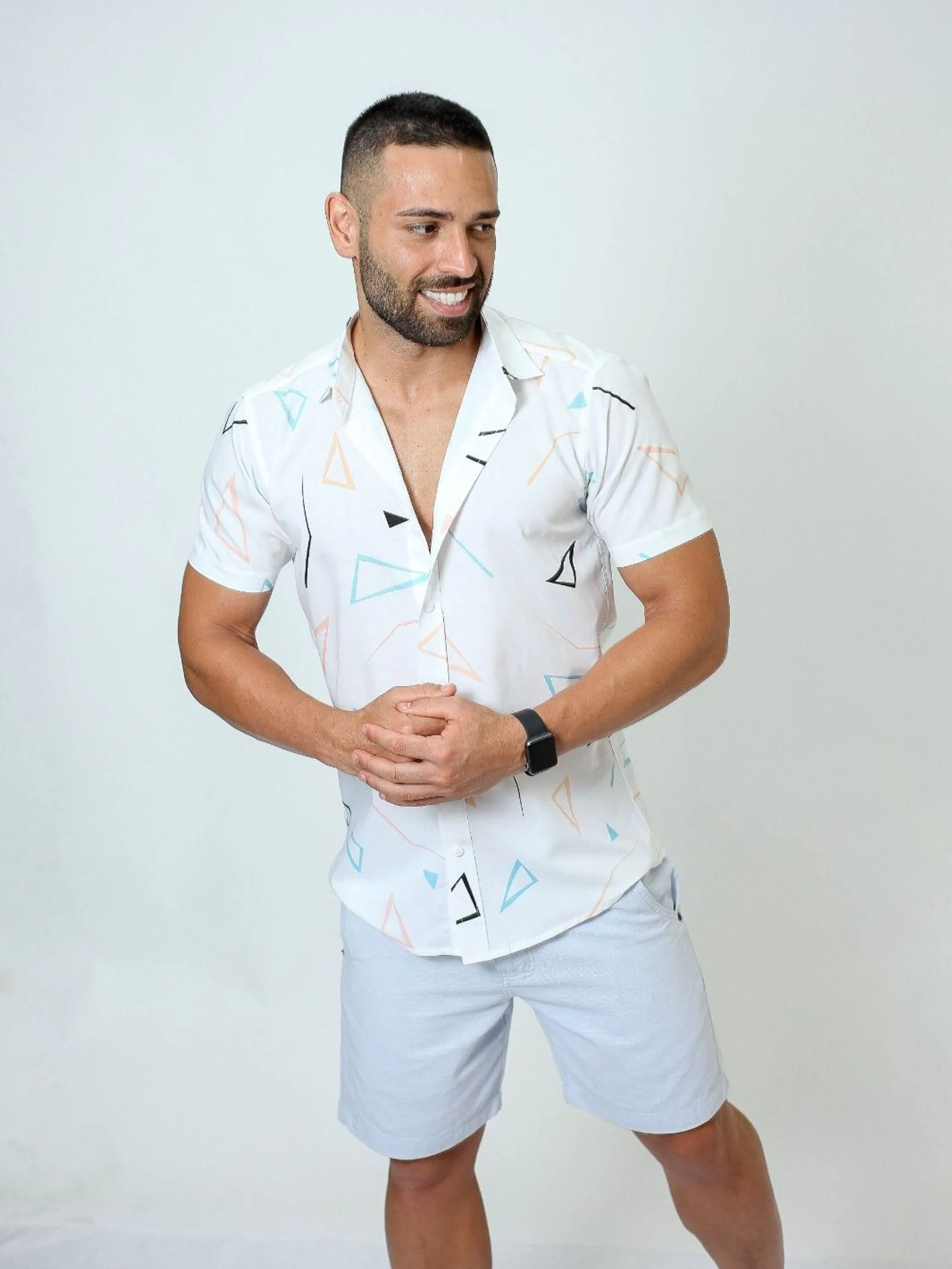 CAMISA VISCOSE ESTAMPADA